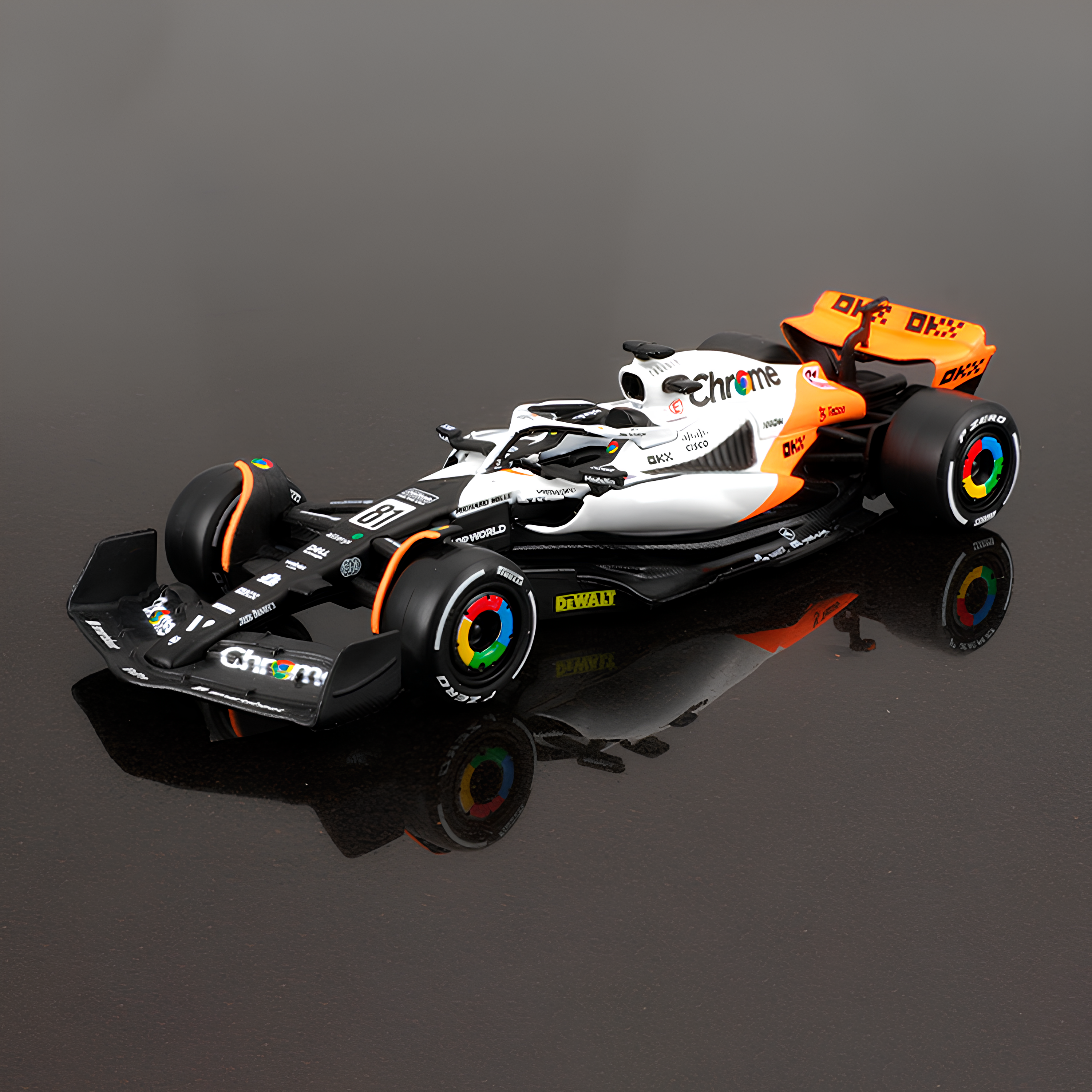 (2023) F1 Miniatura McLaren MCL60 Mônaco 1:43
