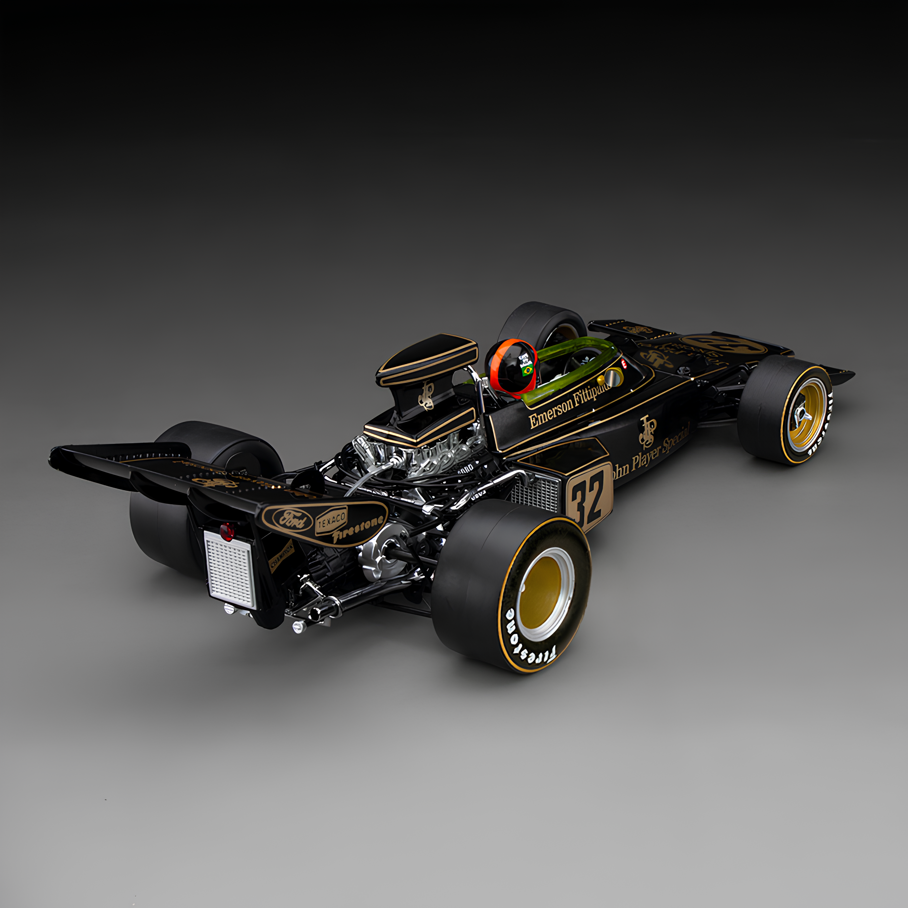 F1 Miniatura Lotus 72D #32 Emerson Fittipaldi 1972 1:18