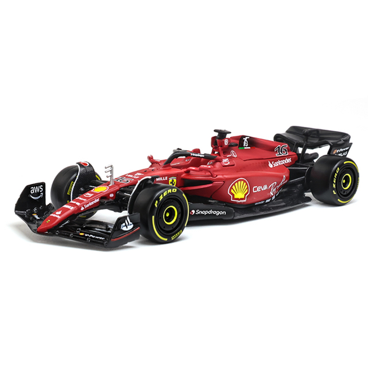 (2022) F1 Miniatura Ferrari F1-75 #16 Charles Leclerc
