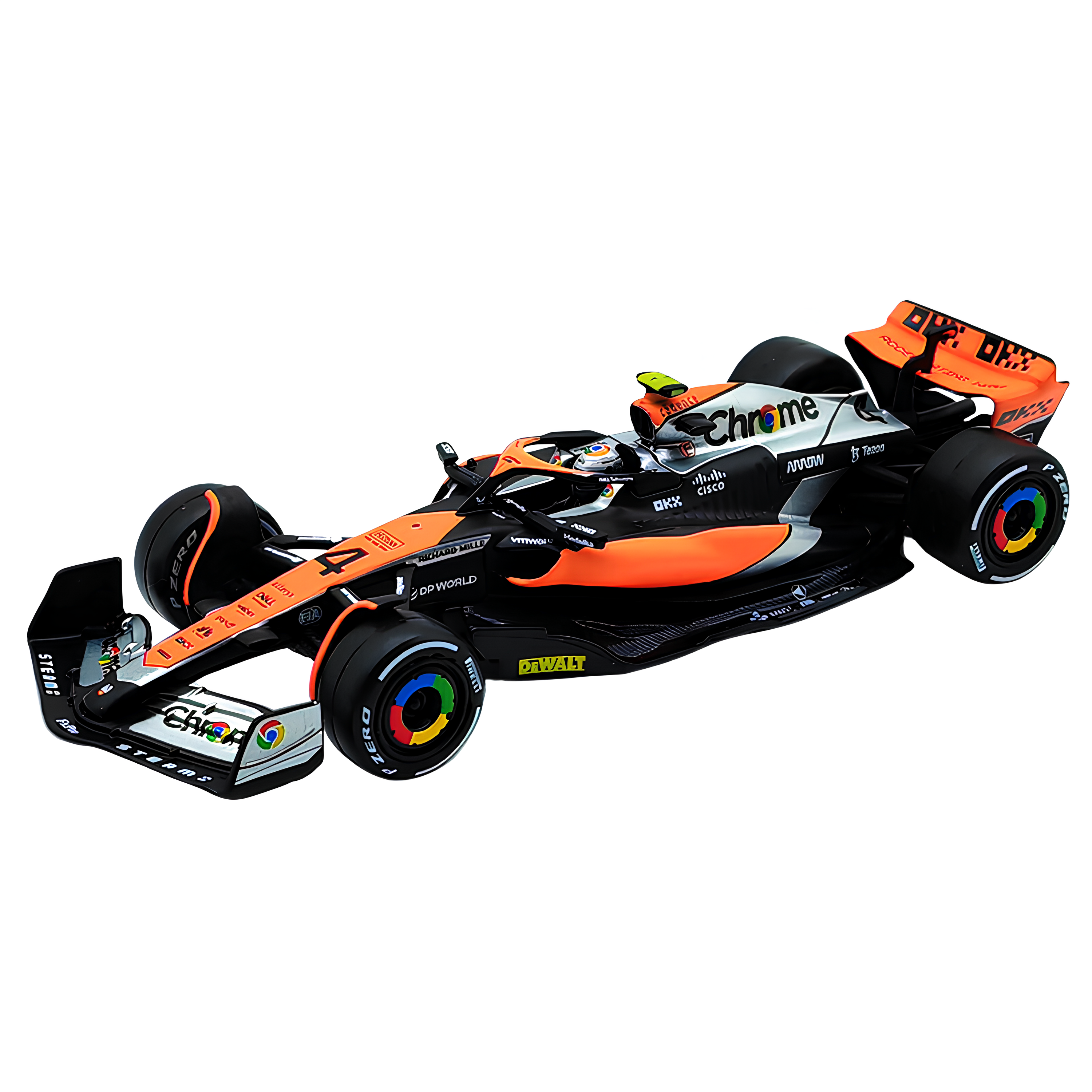 LANÇAMENTO (2023) F1 Miniatura McLaren MCL60 #4 Lando Norris 1:43
