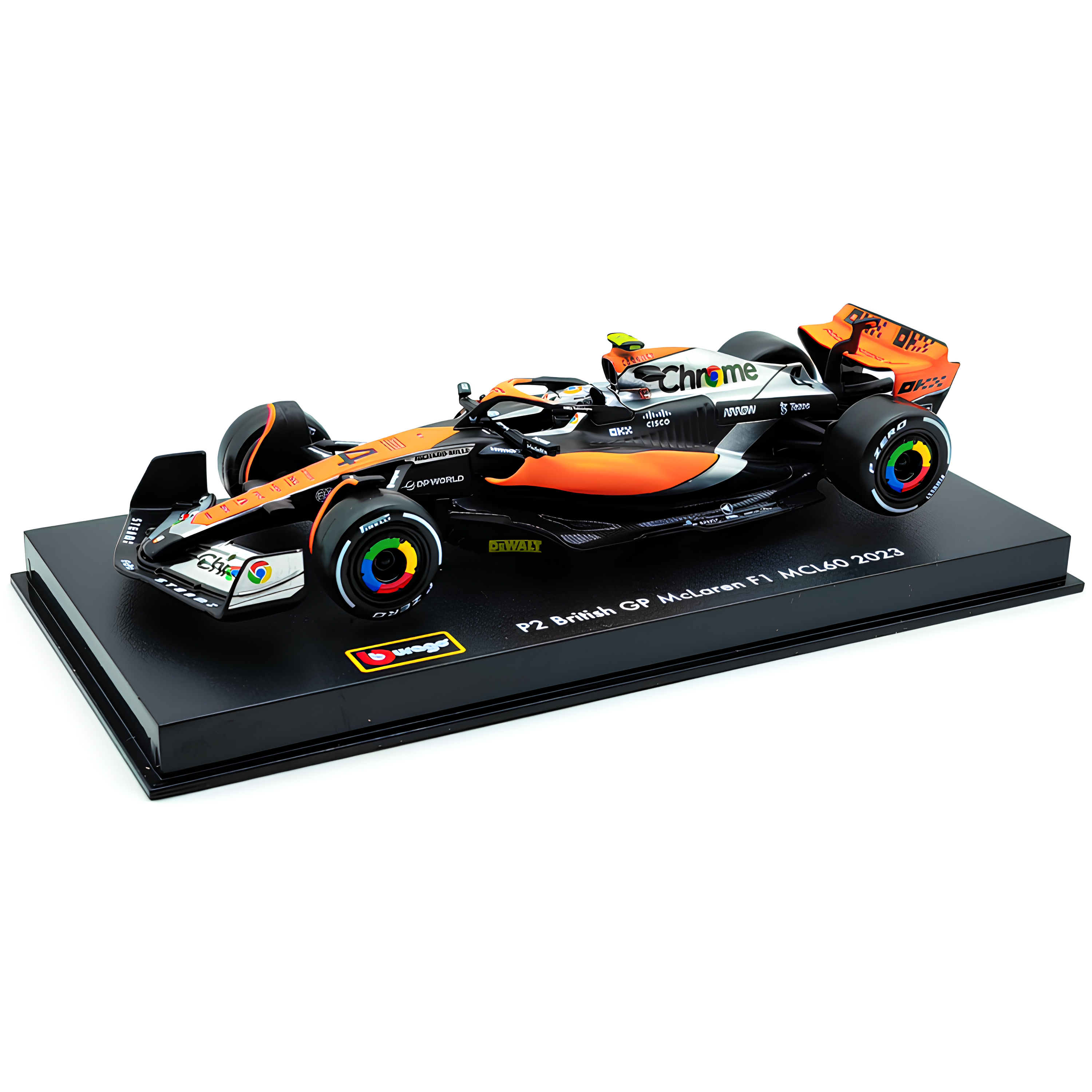 LANÇAMENTO (2023) F1 Miniatura McLaren MCL60 #4 Lando Norris 1:43