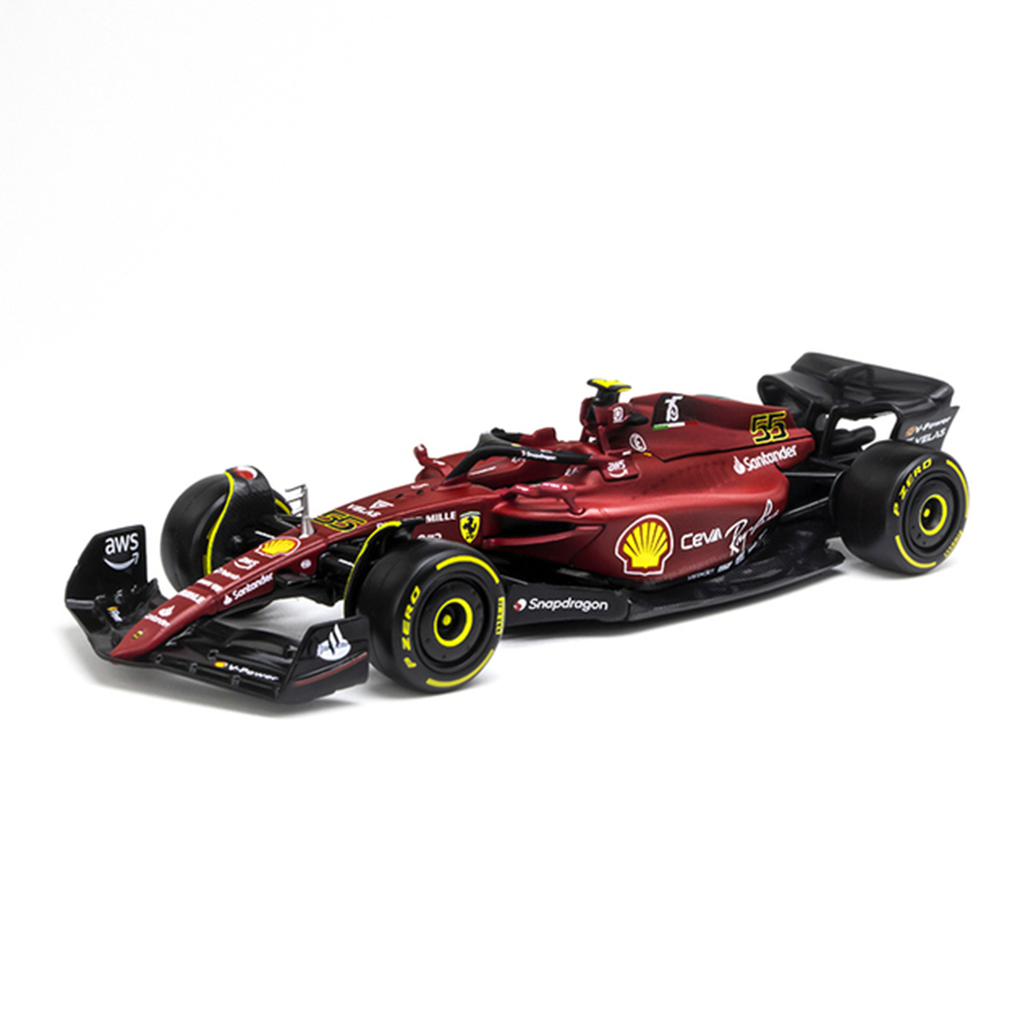 (2022) F1 Miniatura Ferrari F1-75 #55 Carlos Sainz