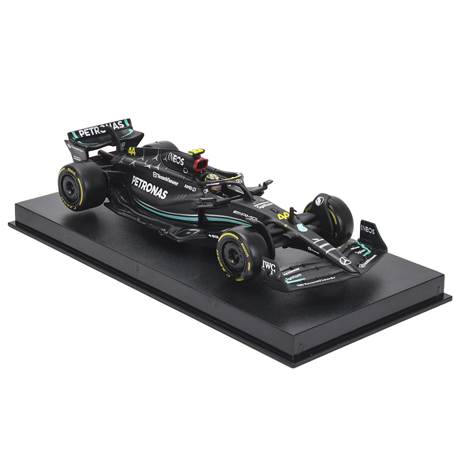 LANÇAMENTO (2023) F1 Miniatura Mercedes-AMG W14 #44 Lewis Hamilton 1:43