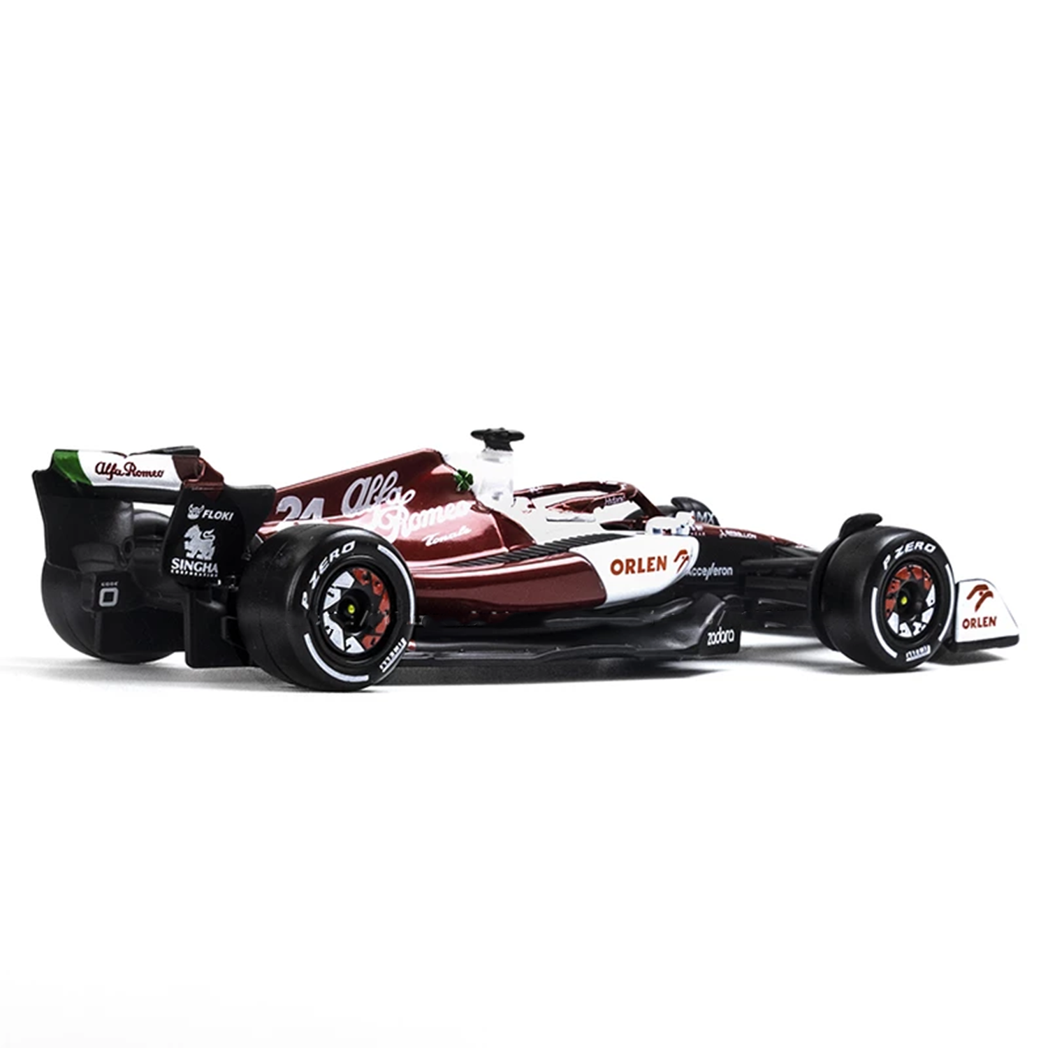(2022) F1 Miniatura Alfa Romeo C42 #24 Guanyu Zhou