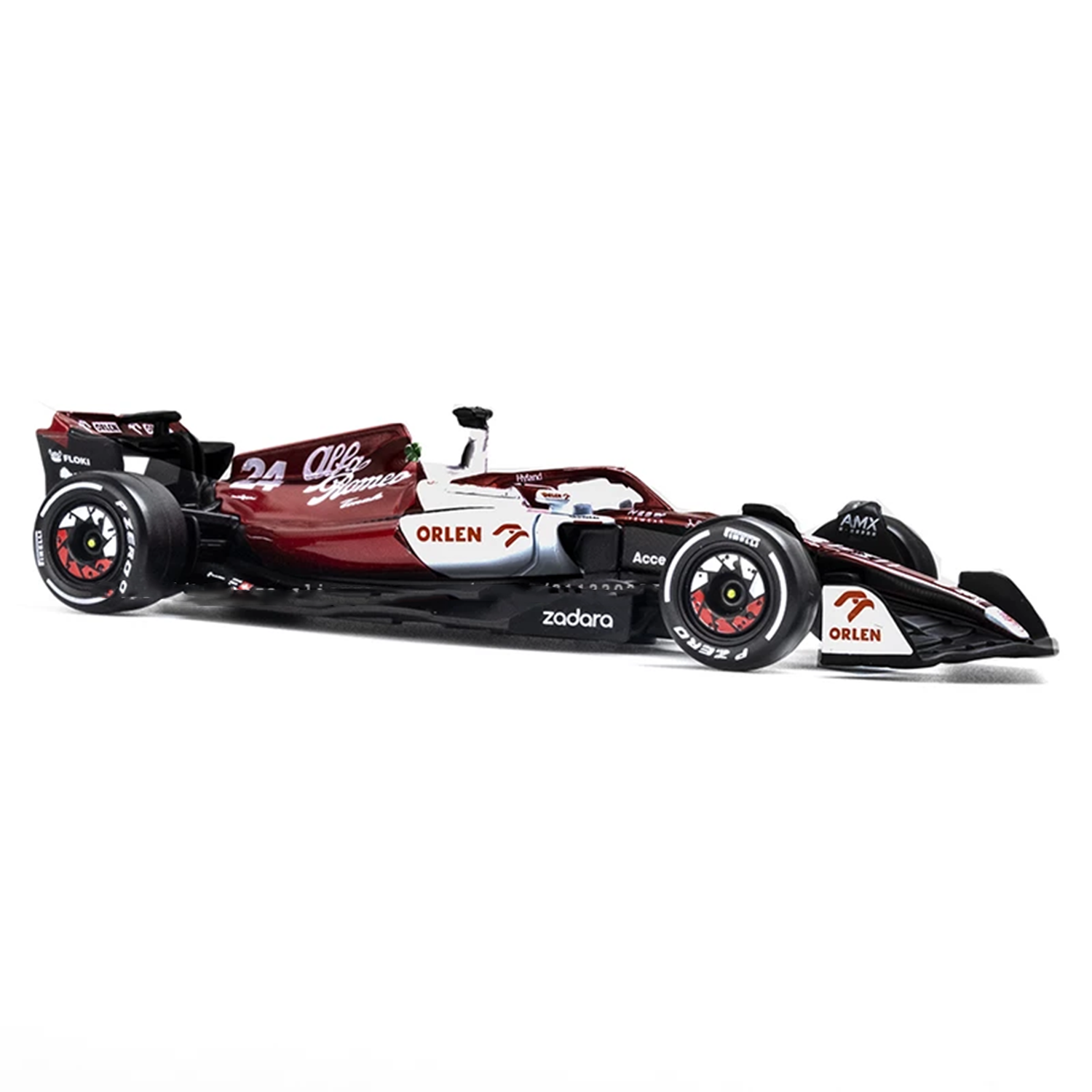 (2022) F1 Miniatura Alfa Romeo C42 #24 Guanyu Zhou