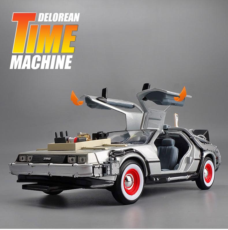 1:24 Miniatura Delorean Carro De Volta Para o Futuro - Homenge