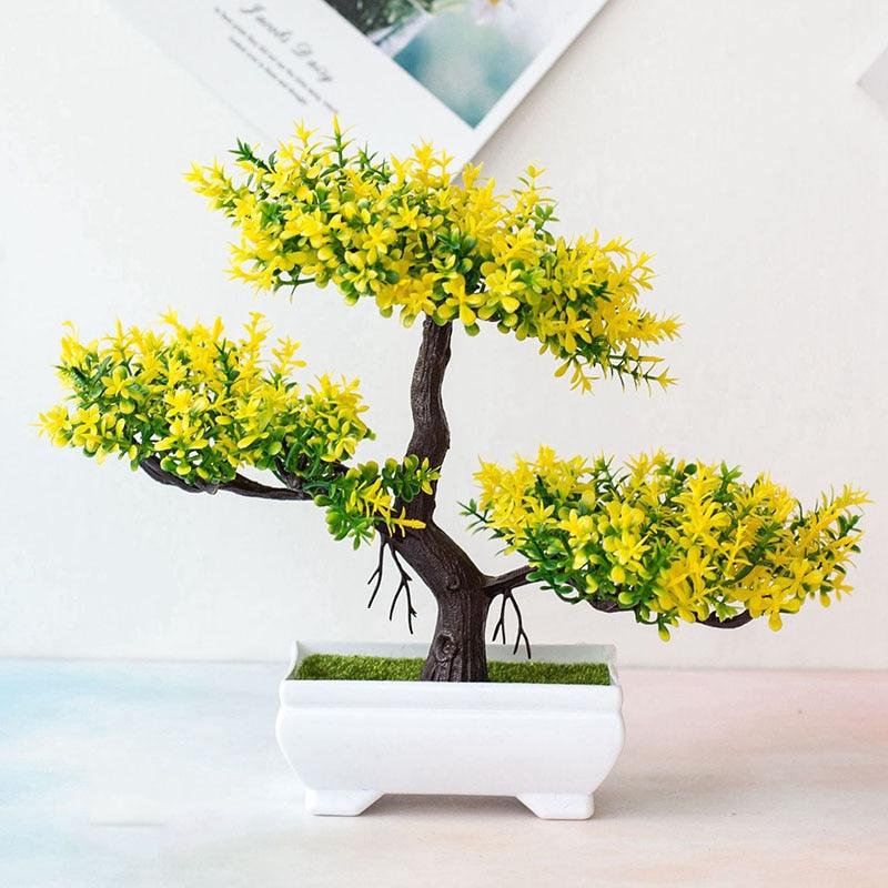 Bonsai Artificial Plantas Decoração - Homenge