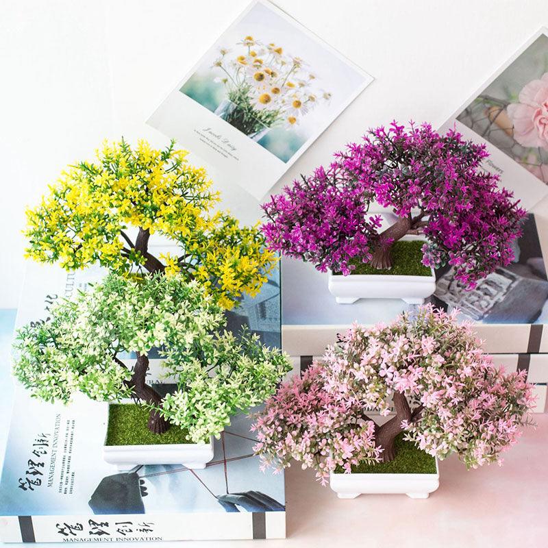 Bonsai Artificial Plantas Decoração - Homenge