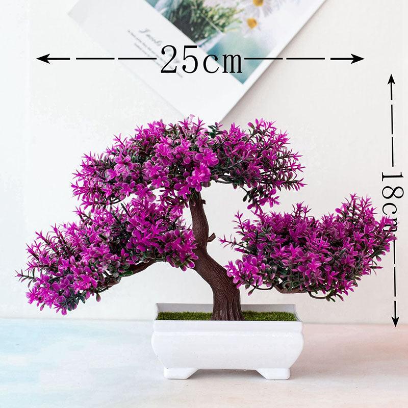 Bonsai Artificial Plantas Decoração - Homenge