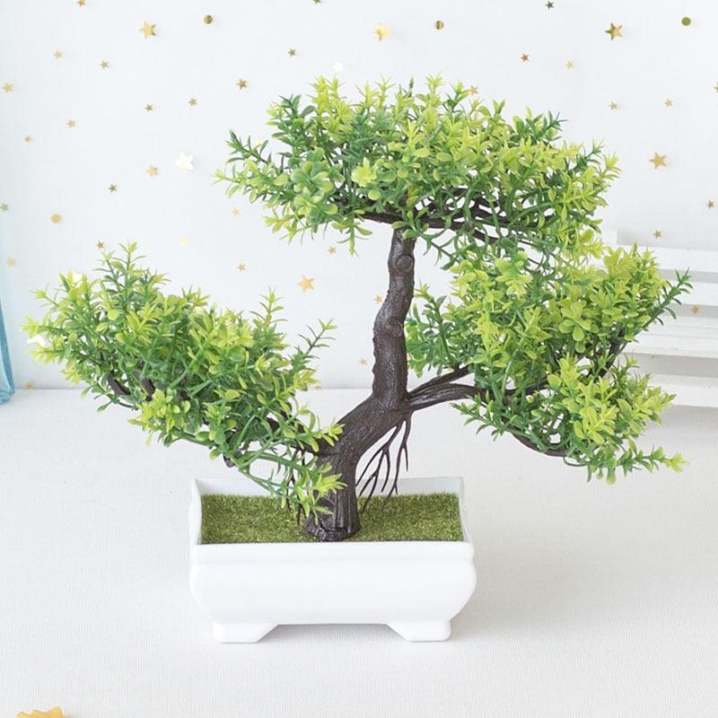 Bonsai Artificial Plantas Decoração - Homenge