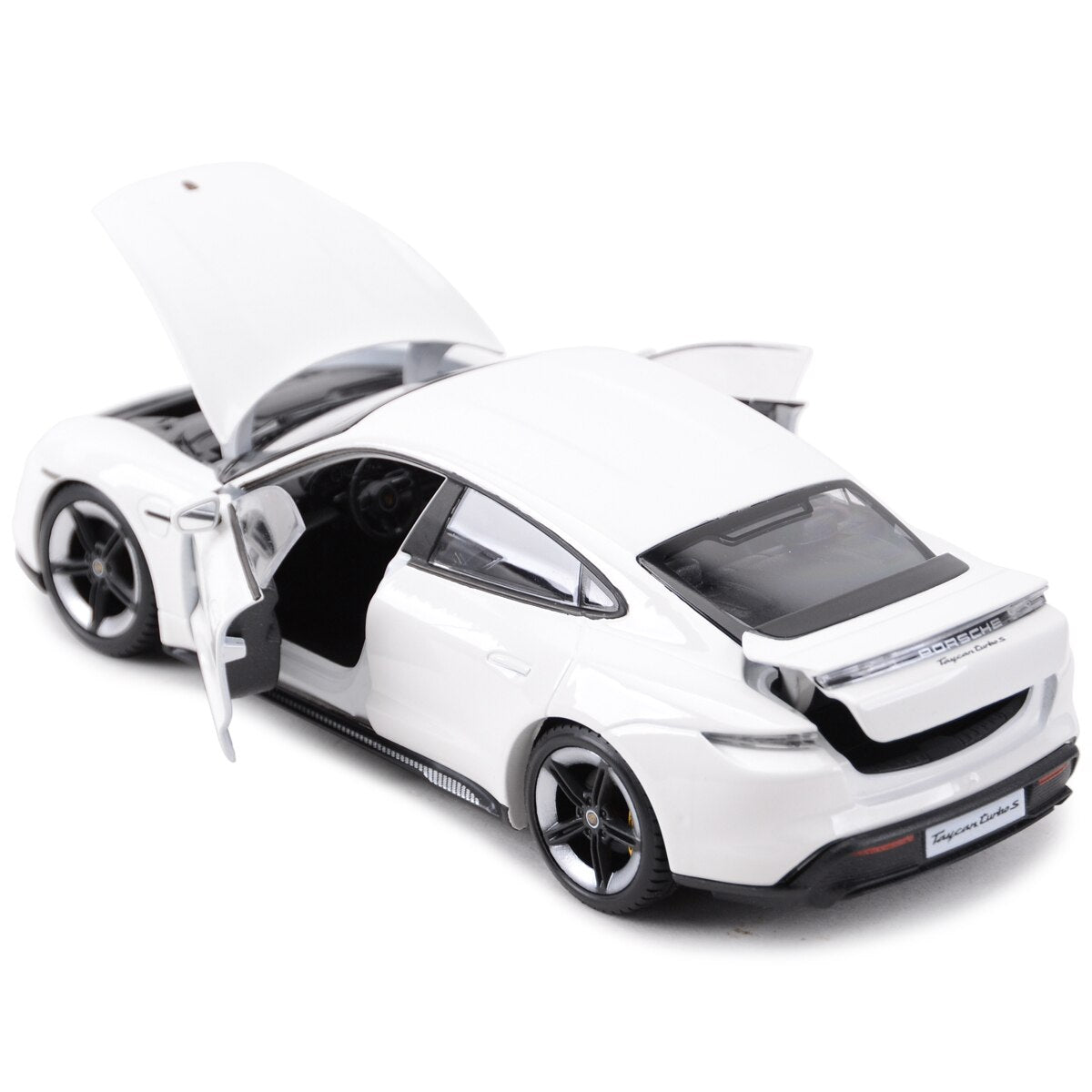 Miniatura Porsche™ Taycan Turbo S em Metal 1:24