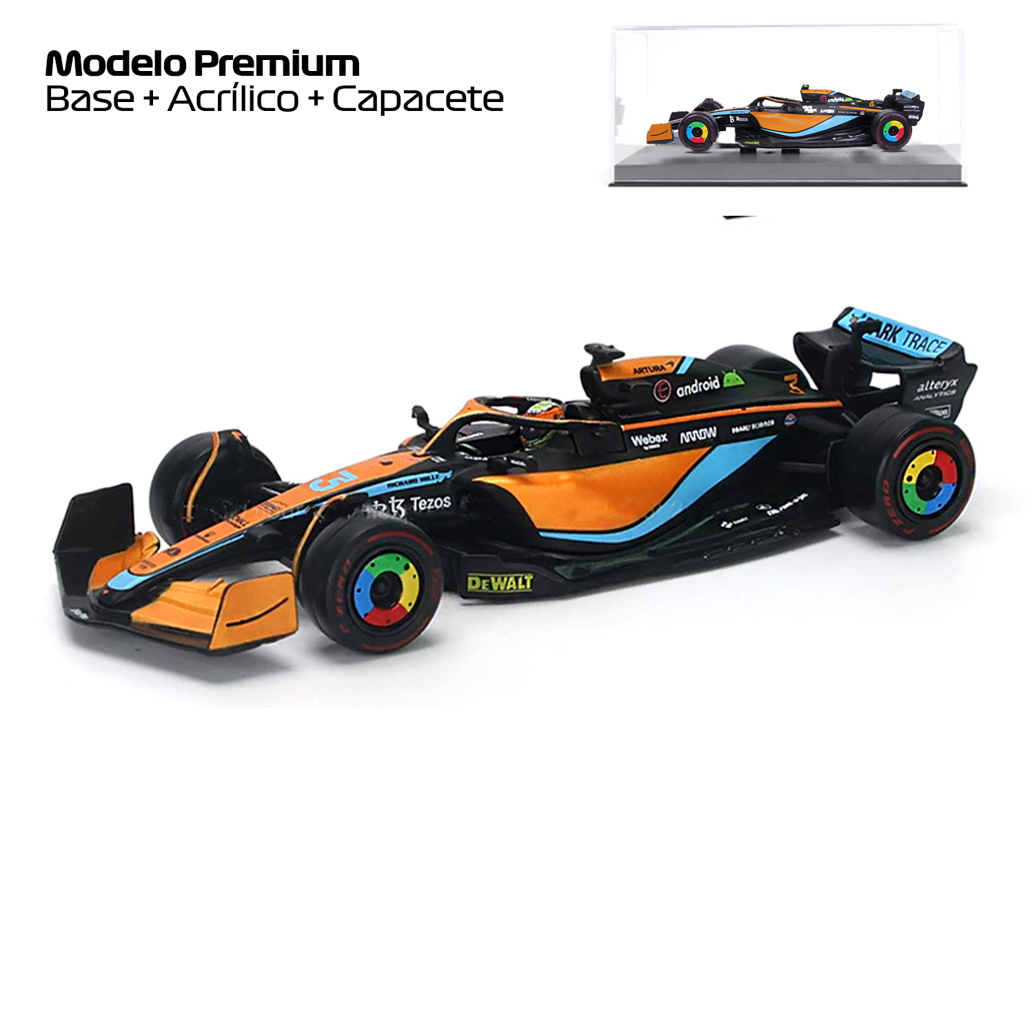(2022) F1 Miniatura McLaren ML36 #3 Daniel Ricciardo