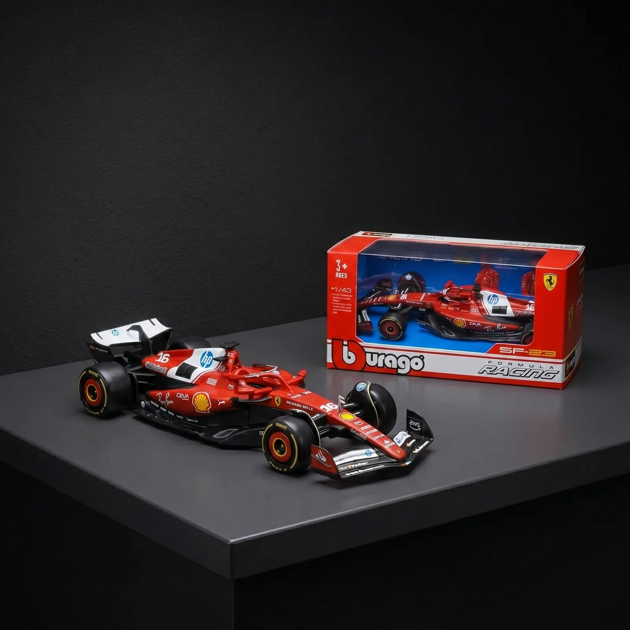 2006) F1 Miniatura Scuderia Ferrari 248 F1 #6 Felipe Massa 1:24