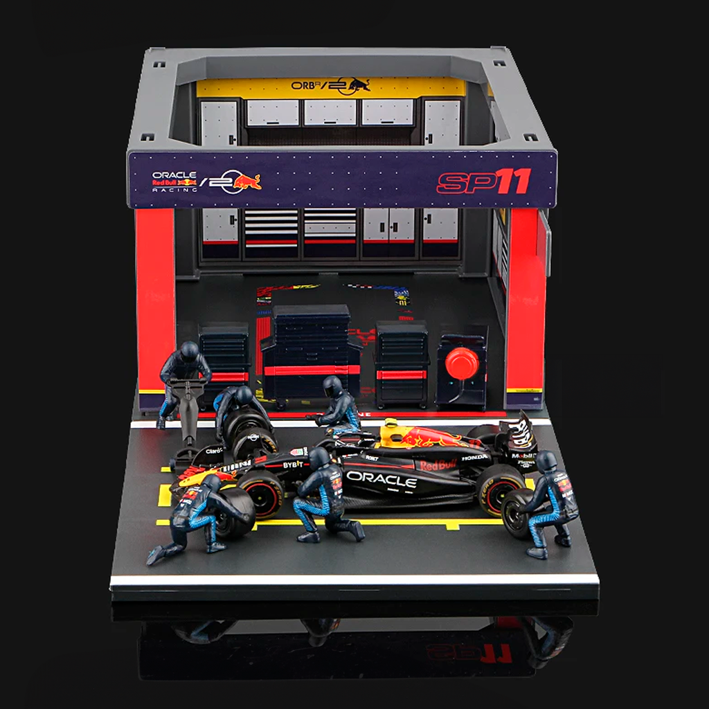 (2024) F1 Miniatura Boxes Pit Pass Escala 1:43