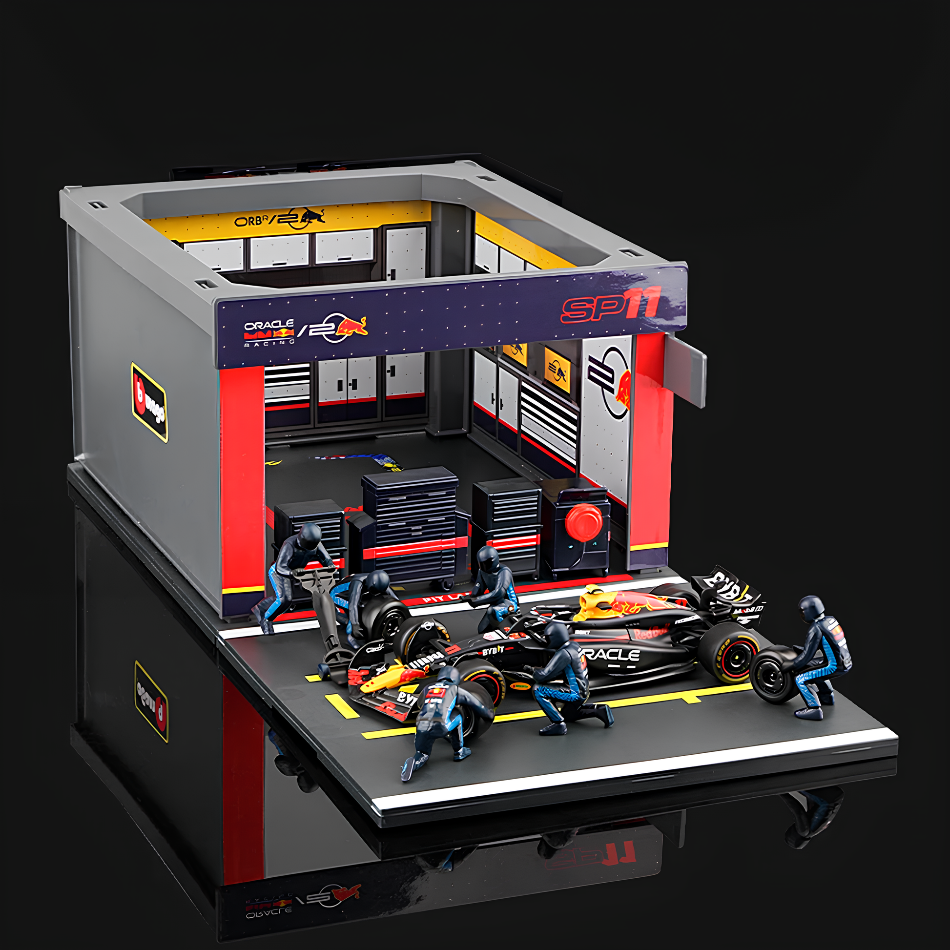 (2024) F1 Miniatura Boxes Pit Pass Escala 1:43