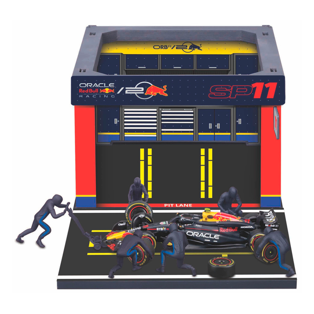 (2024) F1 Miniatura Boxes Pit Pass Escala 1:43