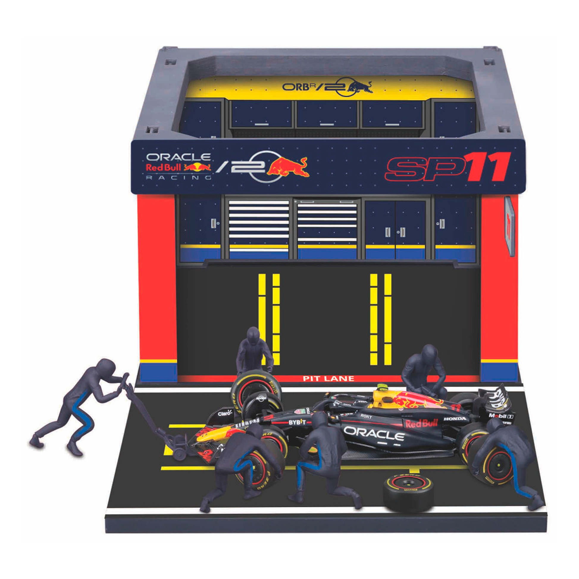 (2024) F1 Miniatura Boxes Pit Pass Escala 1:43