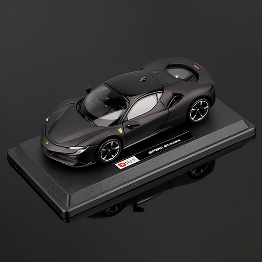 Miniatura Ferrari SF90 Stradale em Metal 1:24