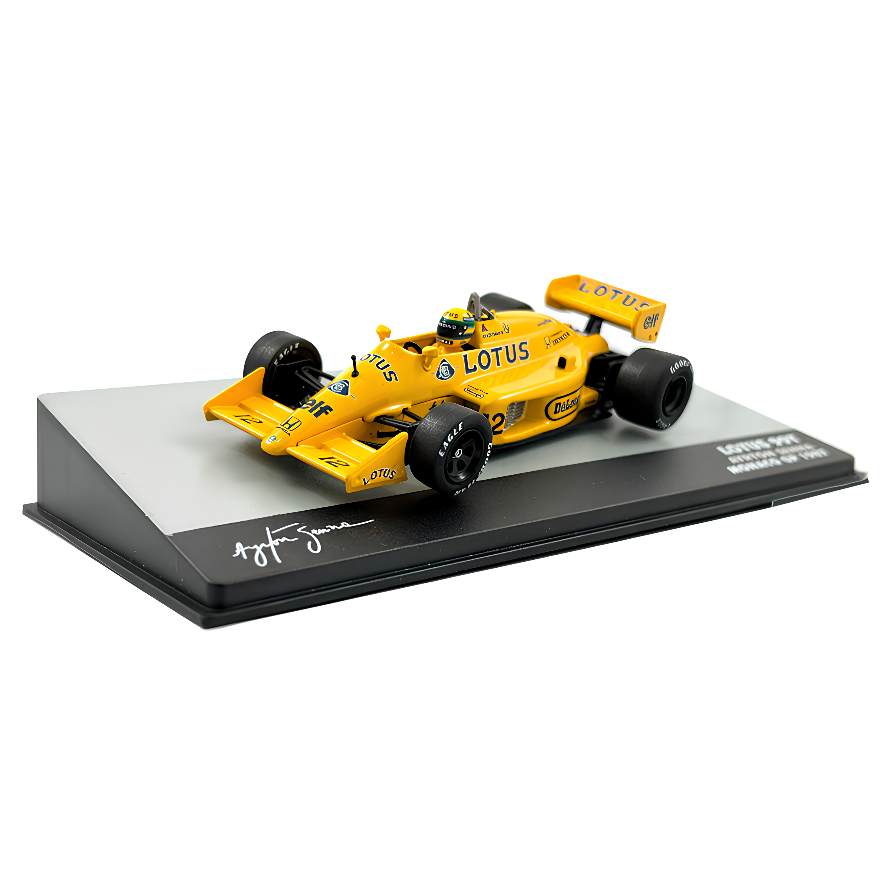 LANÇAMENTO (1987) F1 Miniatura Lotus 99T Ayrton S. 1:43