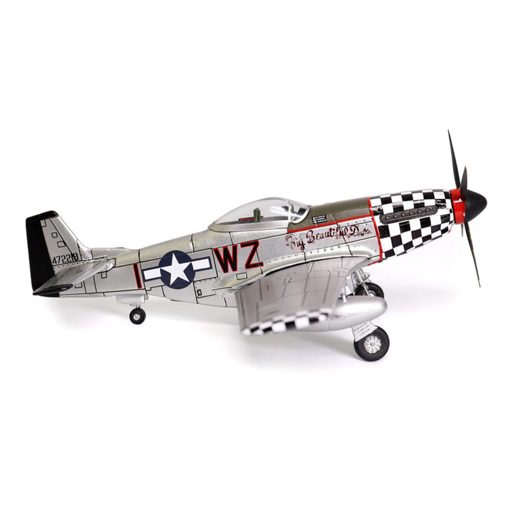 Miniatura Avião P-51D Mustang USA Motorcity Classics 1:72