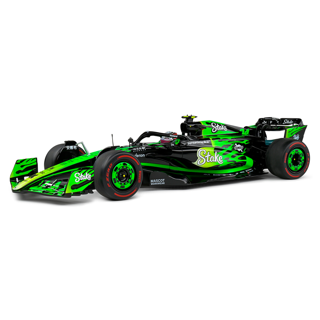 (2024) F1 Miniatura Kick Sauber C44 Las Vegas #24 Z. Guanyu 1:18