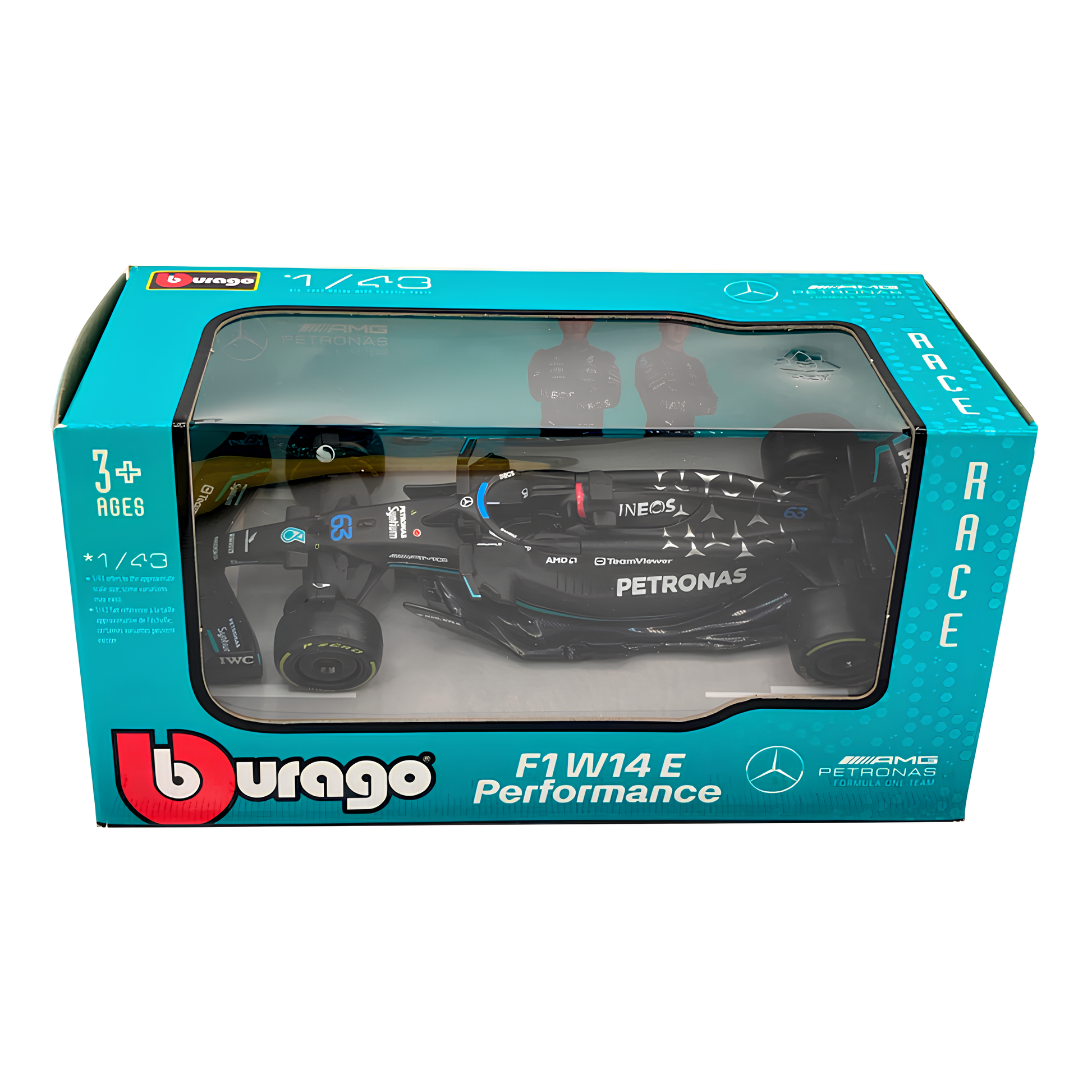 (2023) F1 Miniatura Mercedes-AMG W14 #63 George Russell 1:43