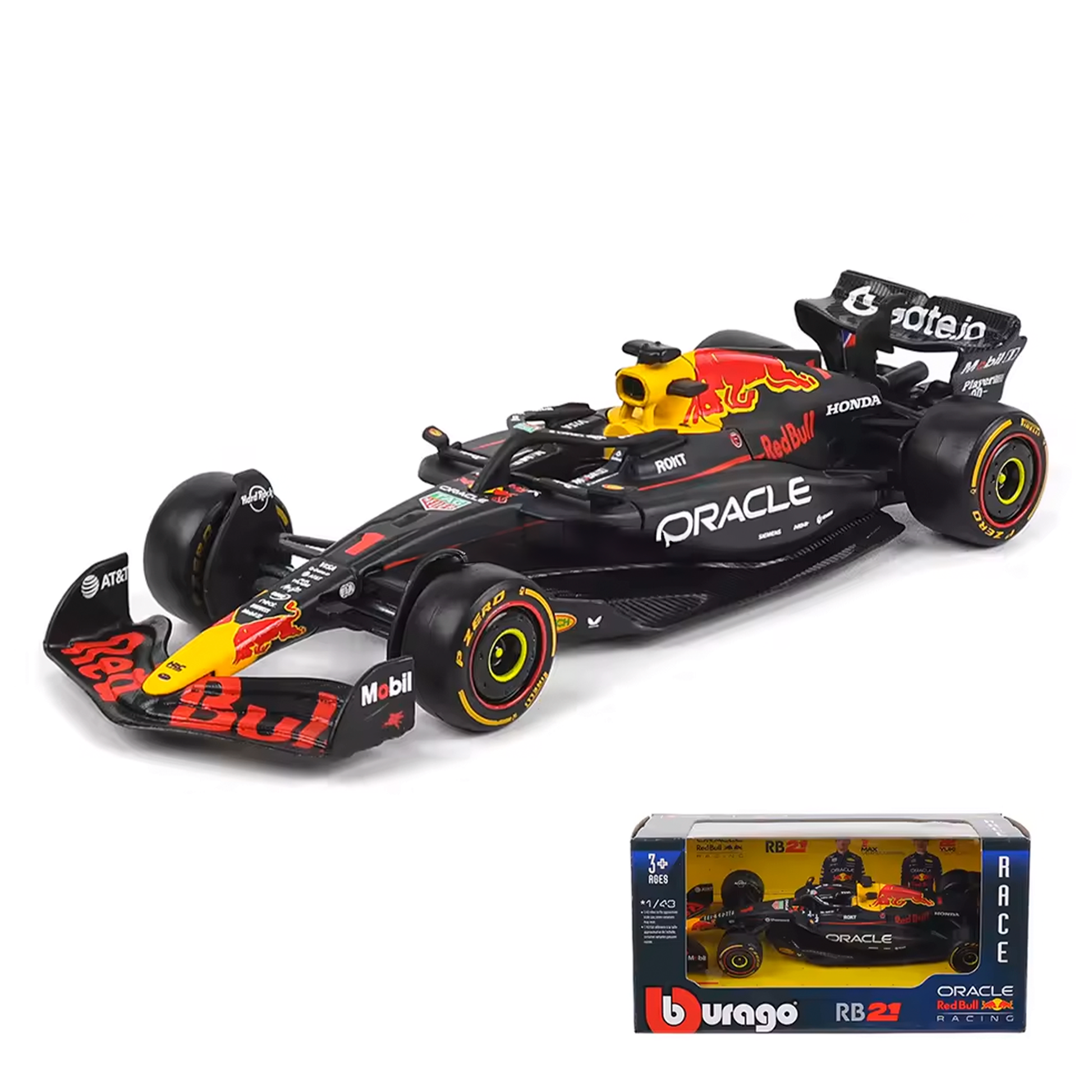 (2025) F1 Miniatura Red Bull RB21 #1 Max Verstappen 1:43