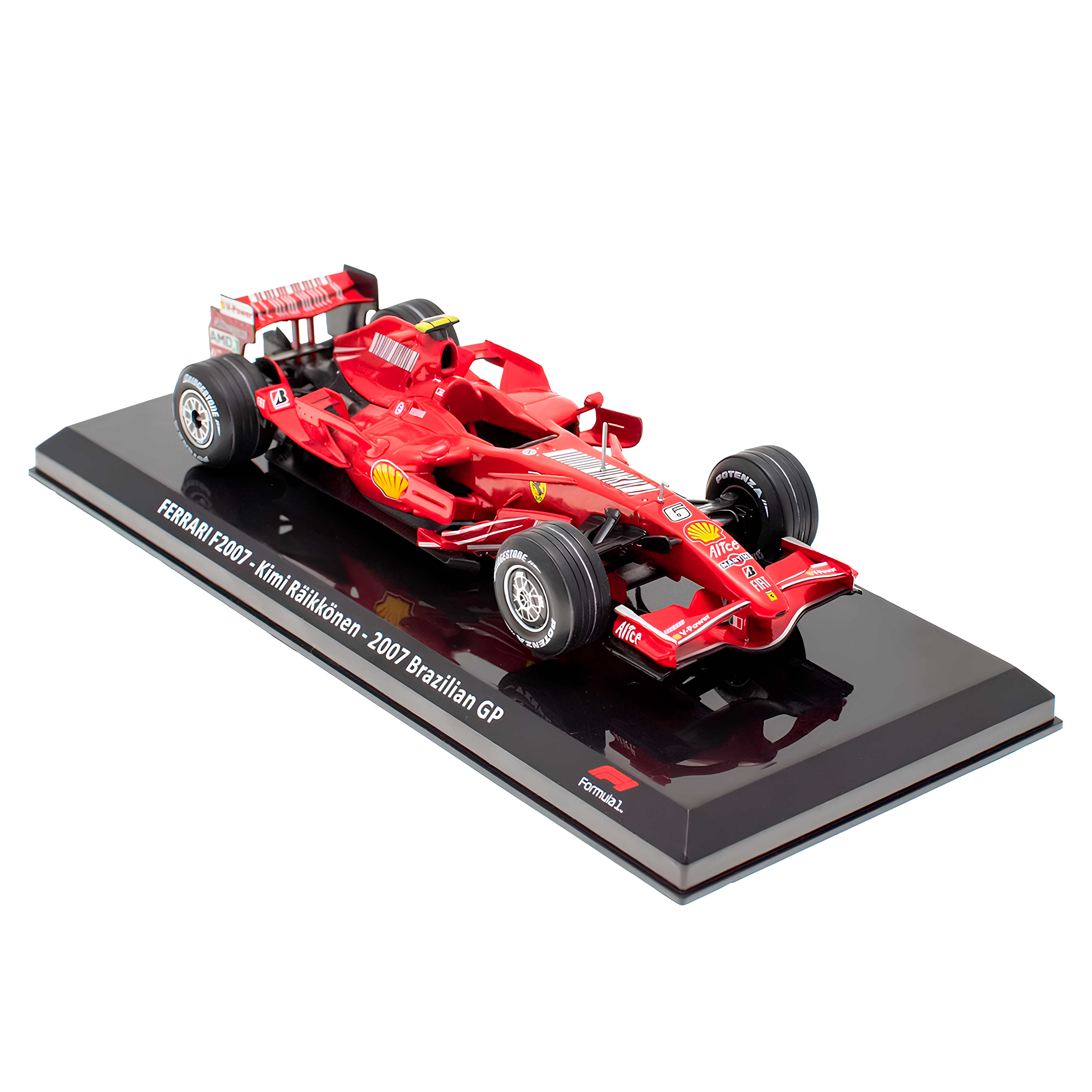 (2007) F1 Miniatura Scuderia Ferrari F2007 #6 Kimi Räikkönen 1:24
