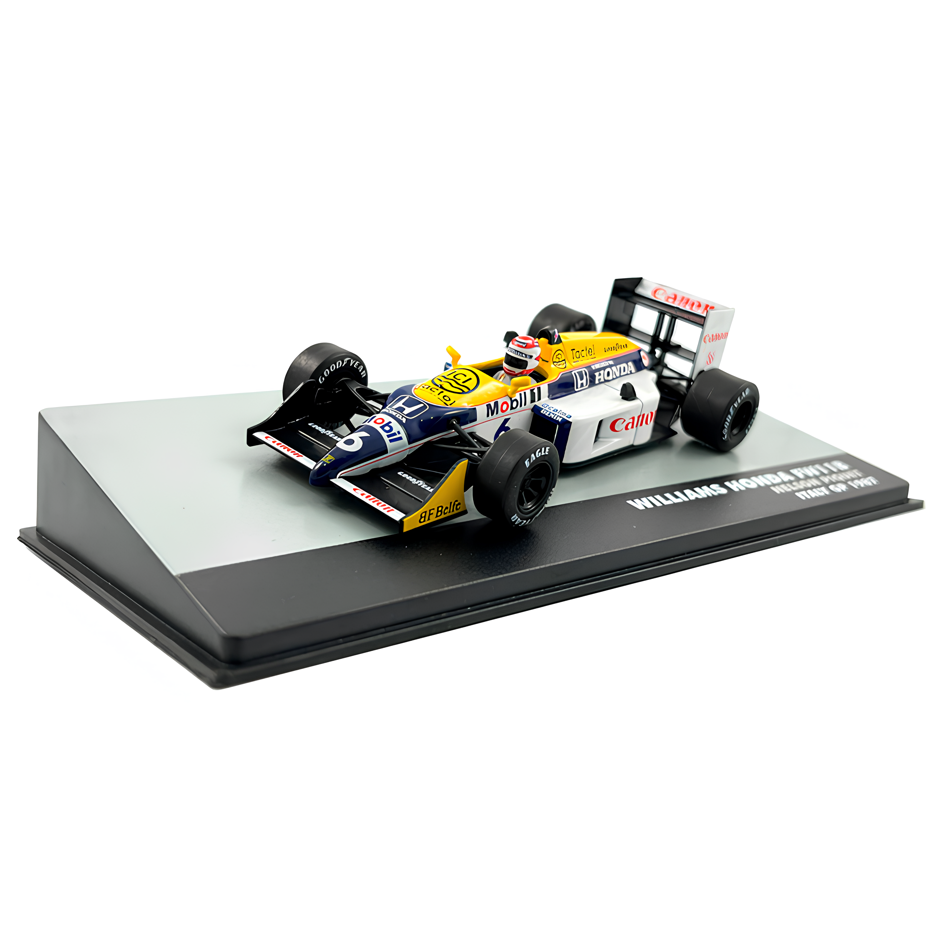 LANÇAMENTO (1987) F1 Miniatura Williams FW1 1B Nelson Piquet 1:43