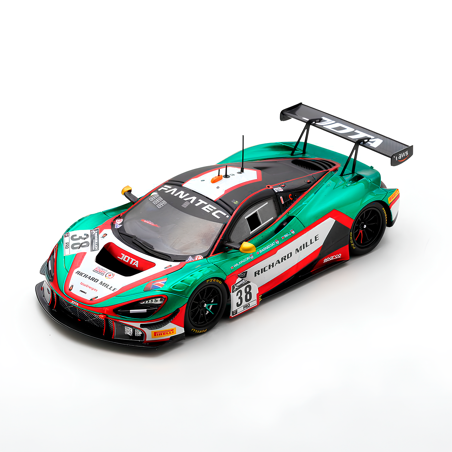 (2023) 24h Spa-Francorchamps McLaren 720S GT3 JOTA 7th 1:18