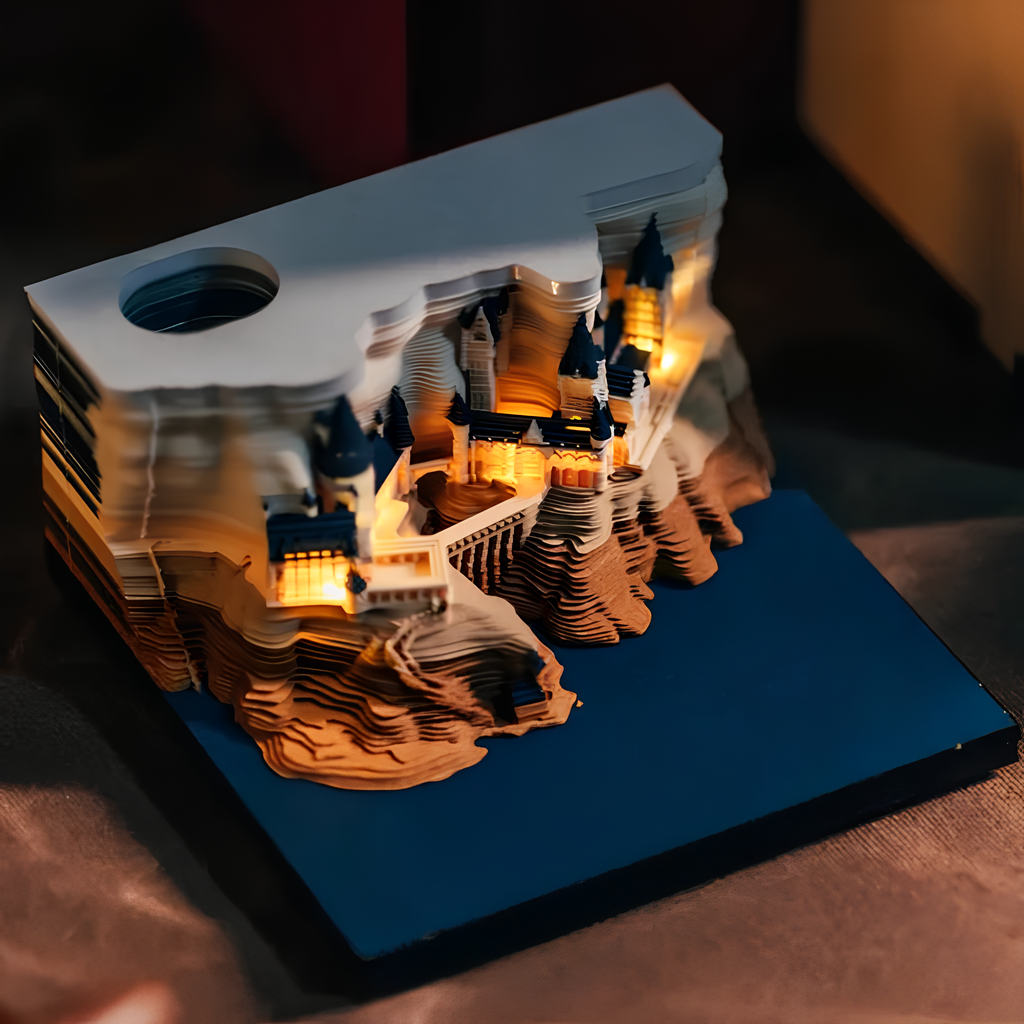 Hogwarts - Calendário 3D 2024