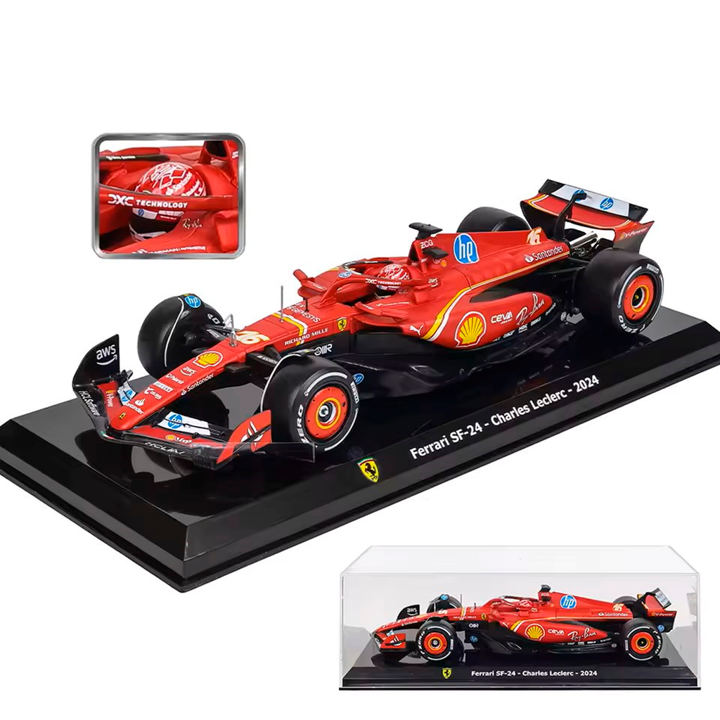 (2024) F1 Miniatura Scuderia Ferrari SF-24 1:24