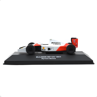 F1 Miniatura McLaren MP4/6 1991 Ayrton Senna 1:43