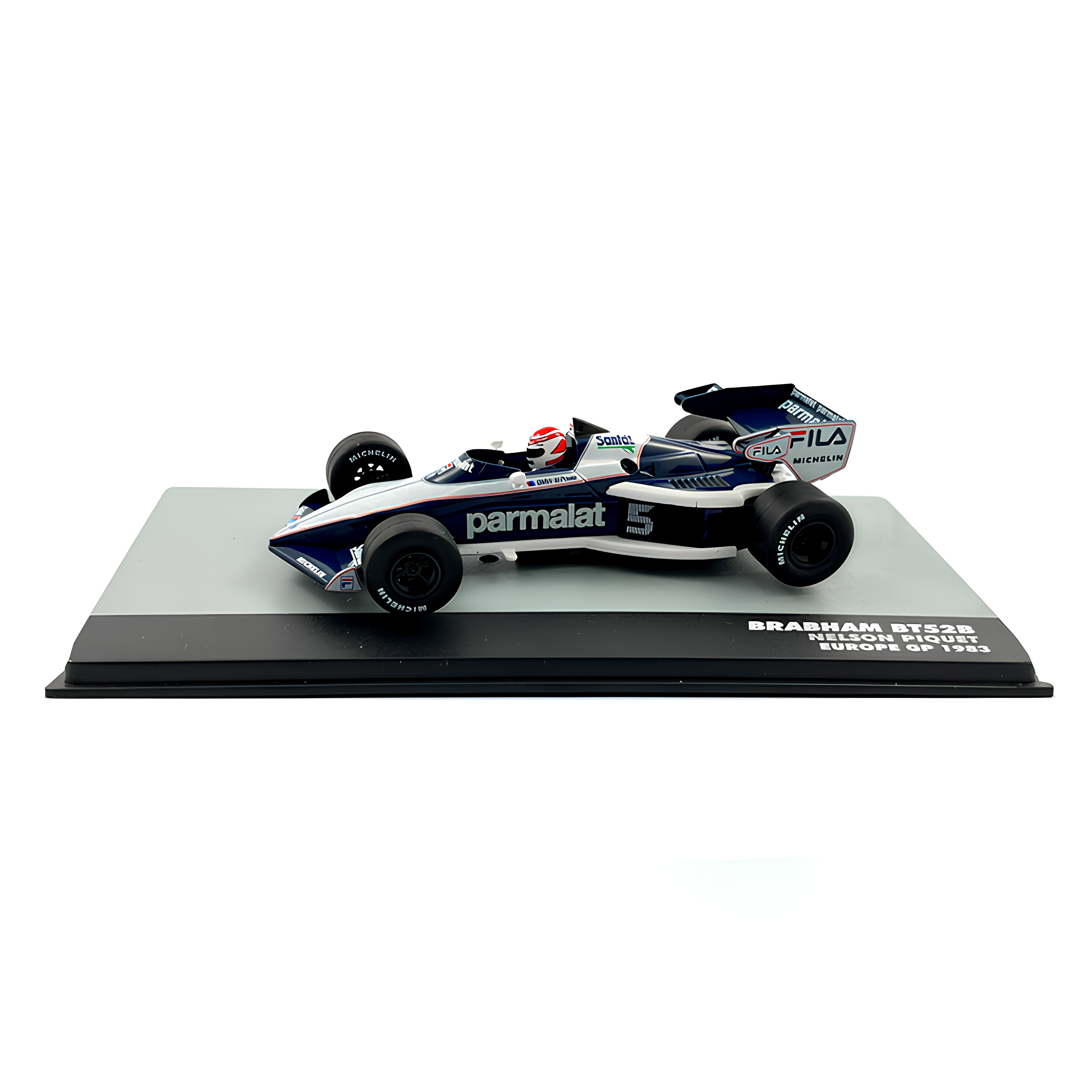 LANÇAMENTO (1983) F1 Miniatura Brabham BT52B Nelson Piquet 1:43