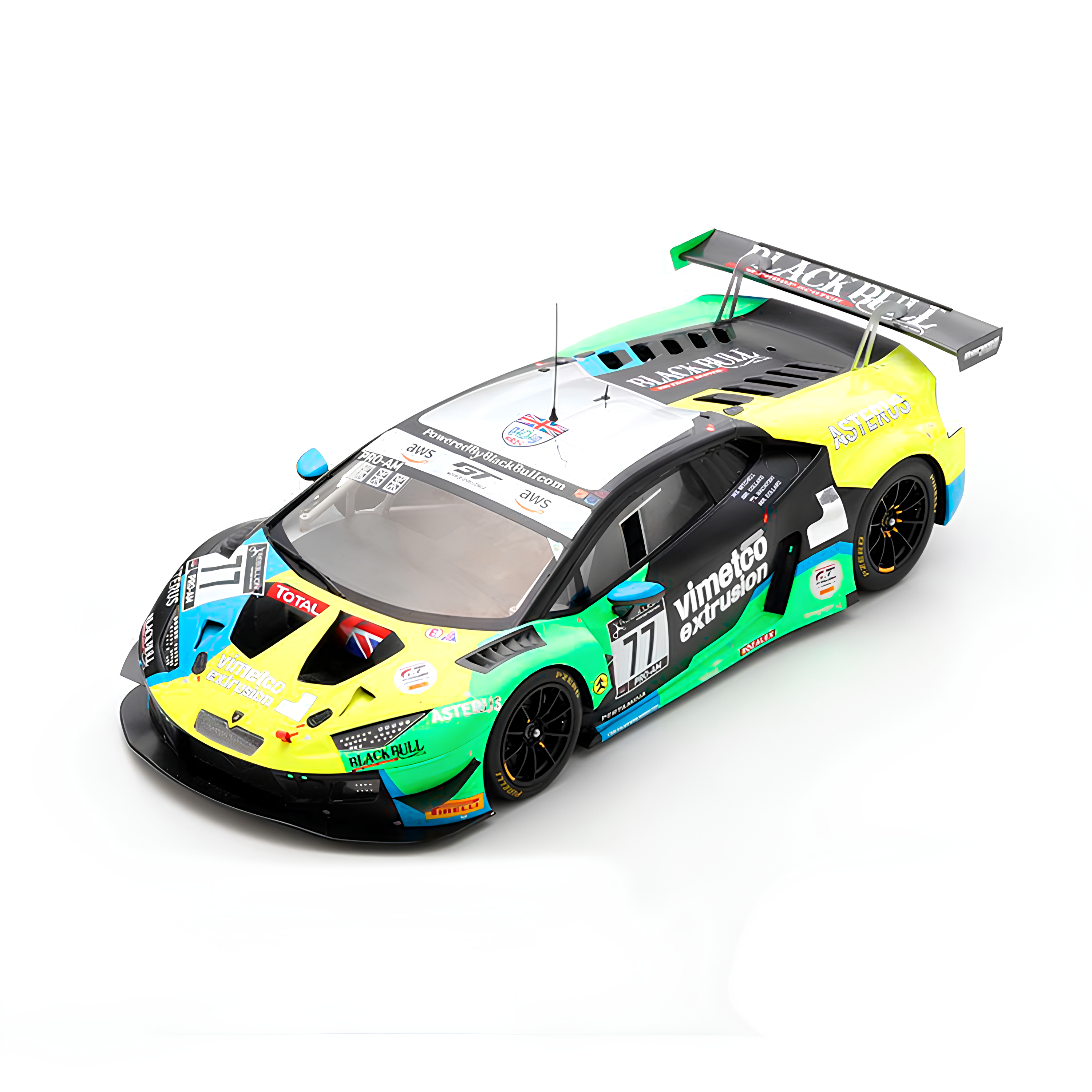 (2020) 24h Spa-Francorchamps Lamborghini Huracan GT3 Evo 1:18