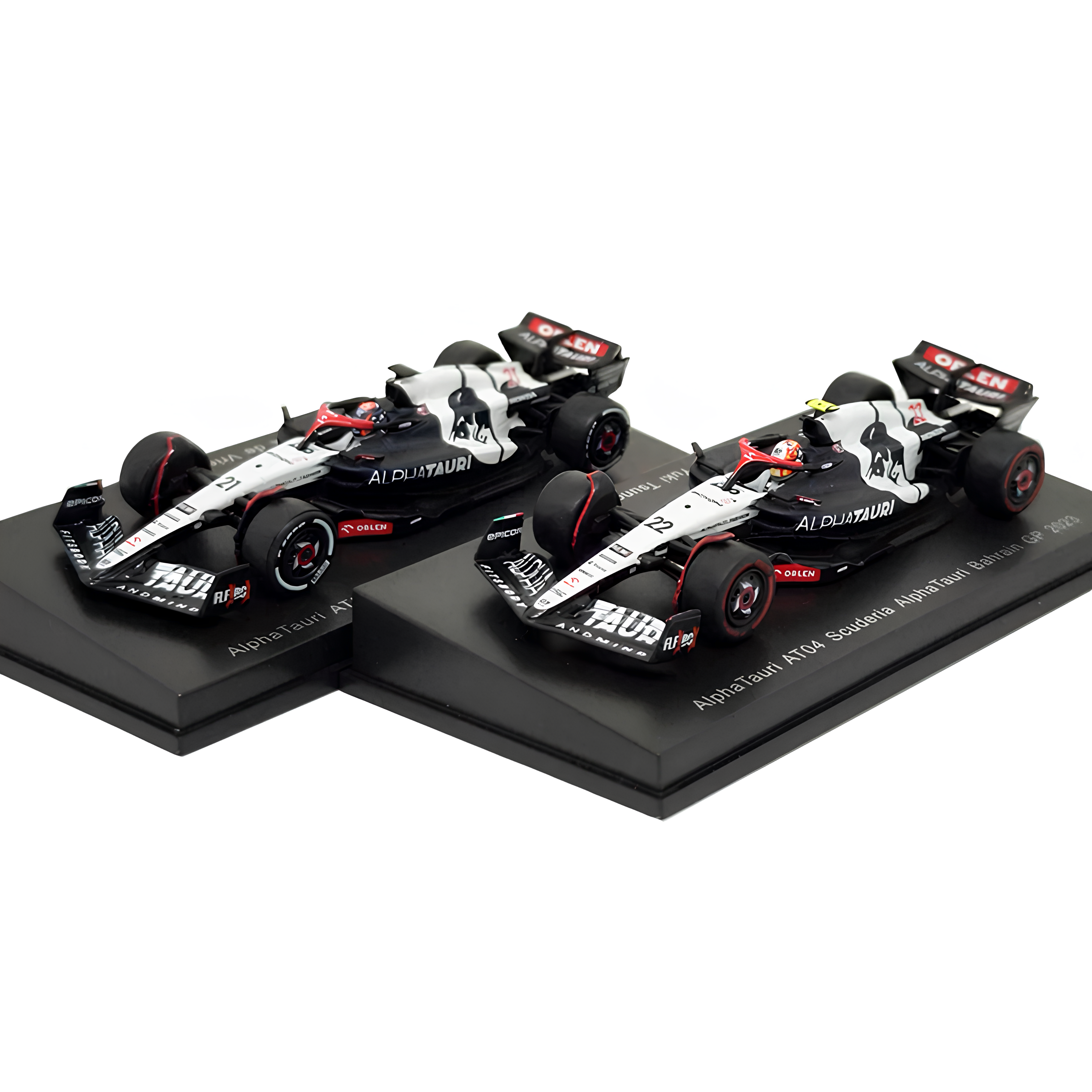 LANÇAMENTO (2023) F1 Miniatura AlphaTauri AT04 GP Bahrein 1:43