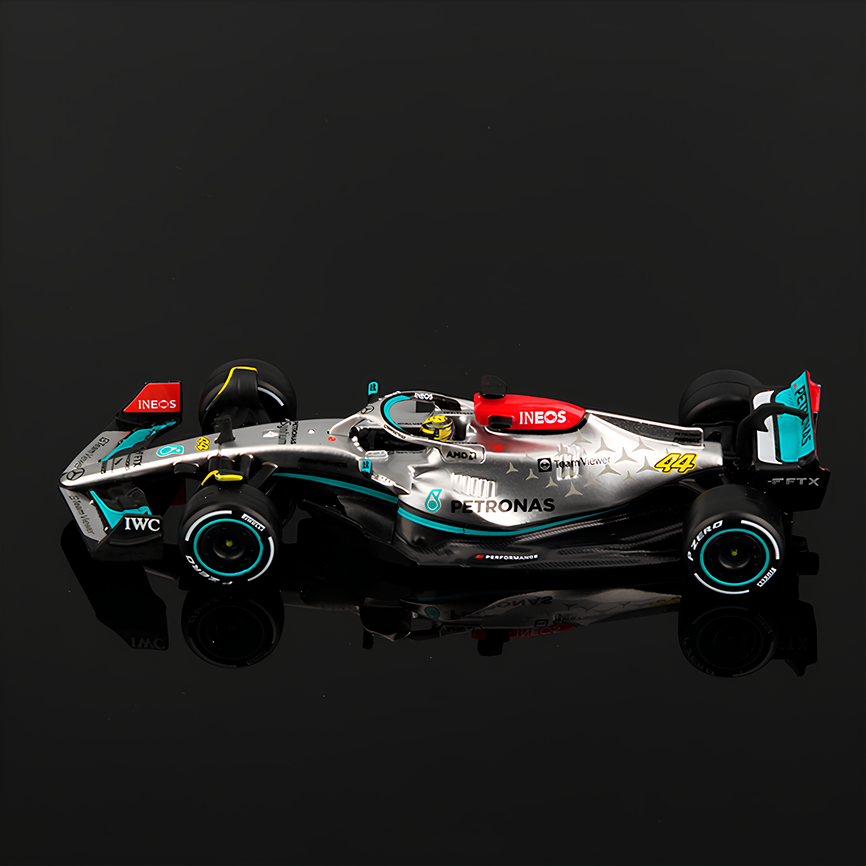 (2022) F1 Miniatura Mercedes-AMG W13 #44 Lewis Hamilton 1:43