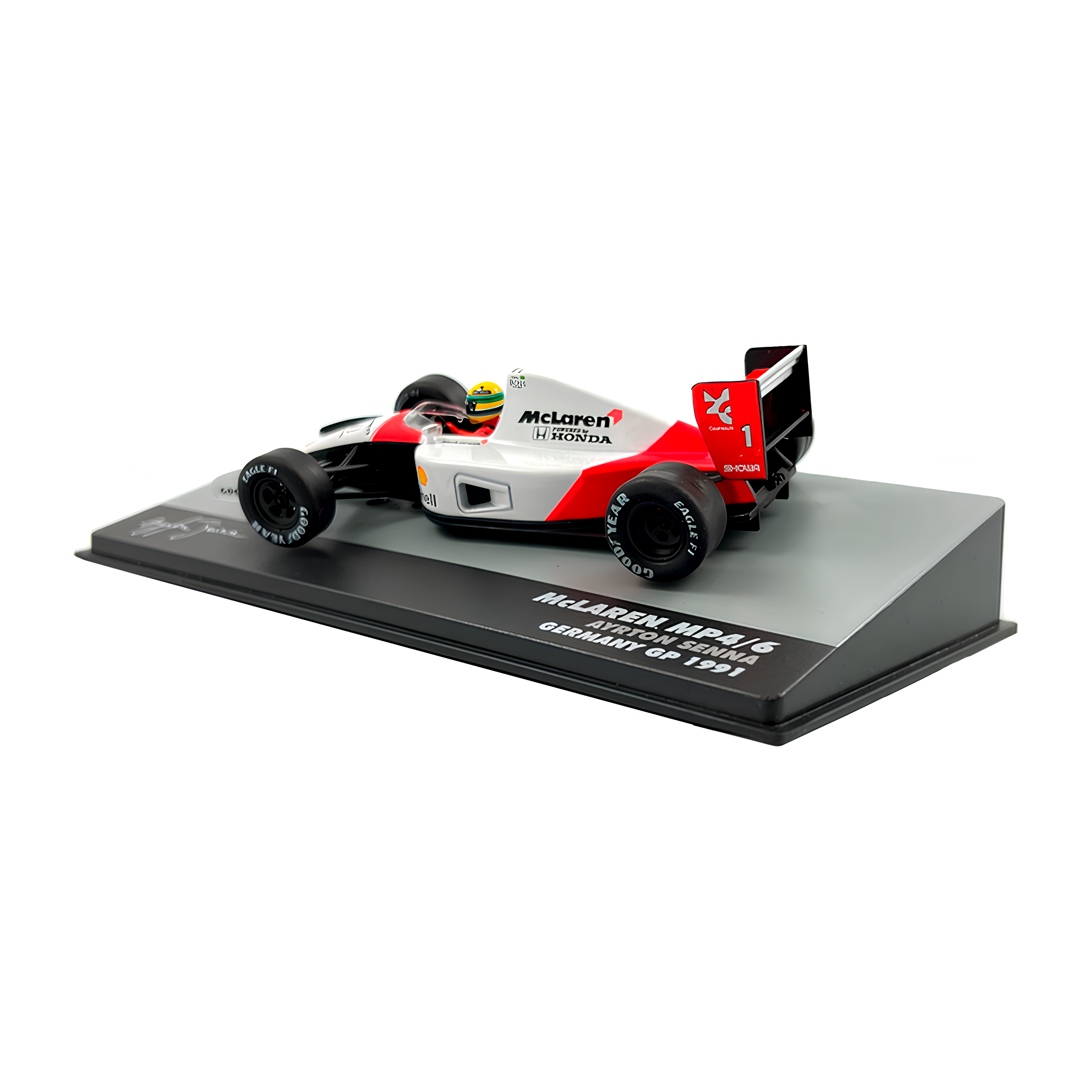 LANÇAMENTO (1991) F1 Miniatura McLaren MP4/6 Ayrton S. 1:43