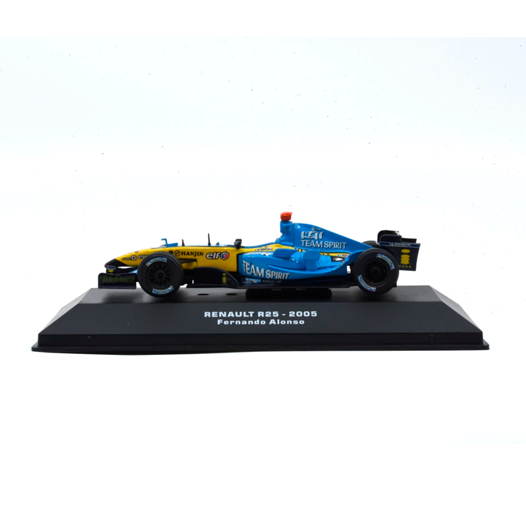 (2005) F1 Miniatura Renault R25 Fernando Alonso Campeão 1:43