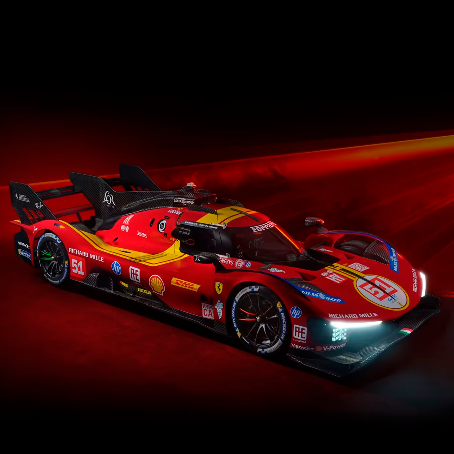 (2023) 24h Le Mans Miniatura Ferrari 499P 1:24 / 1:18