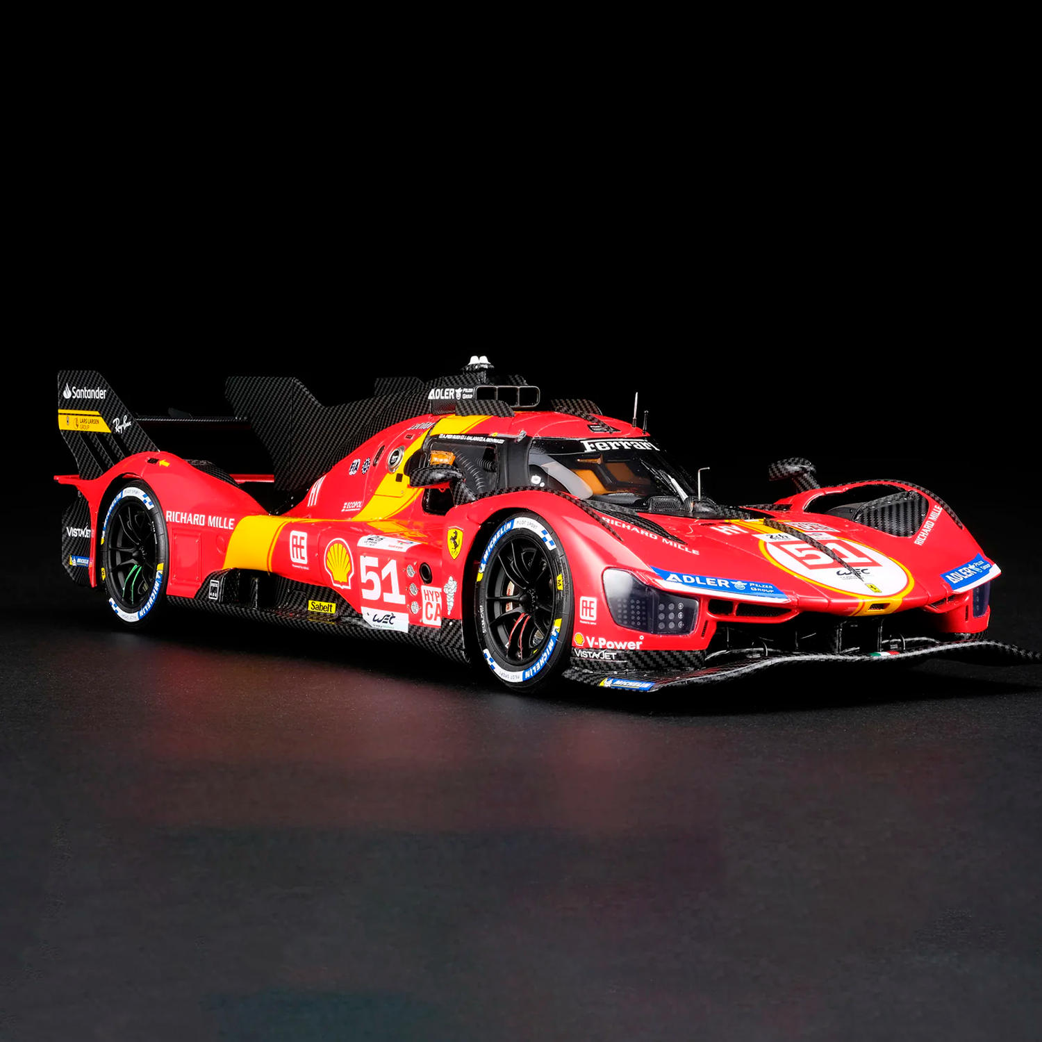 (2023) 24h Le Mans Miniatura Ferrari 499P 1:24 / 1:18