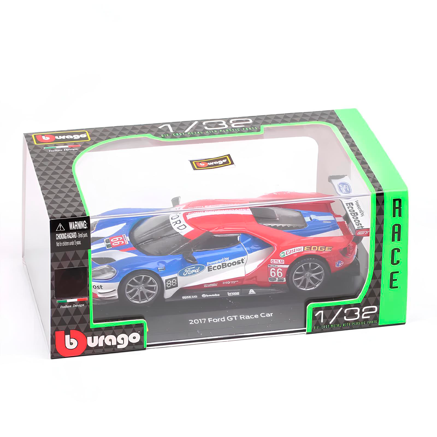 LANÇAMENTO Miniatura Ford GT 2017 em Metal 1:32