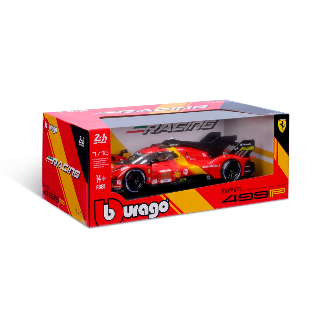 (2023) 24h Le Mans Miniatura Ferrari 499P 1:24 / 1:18