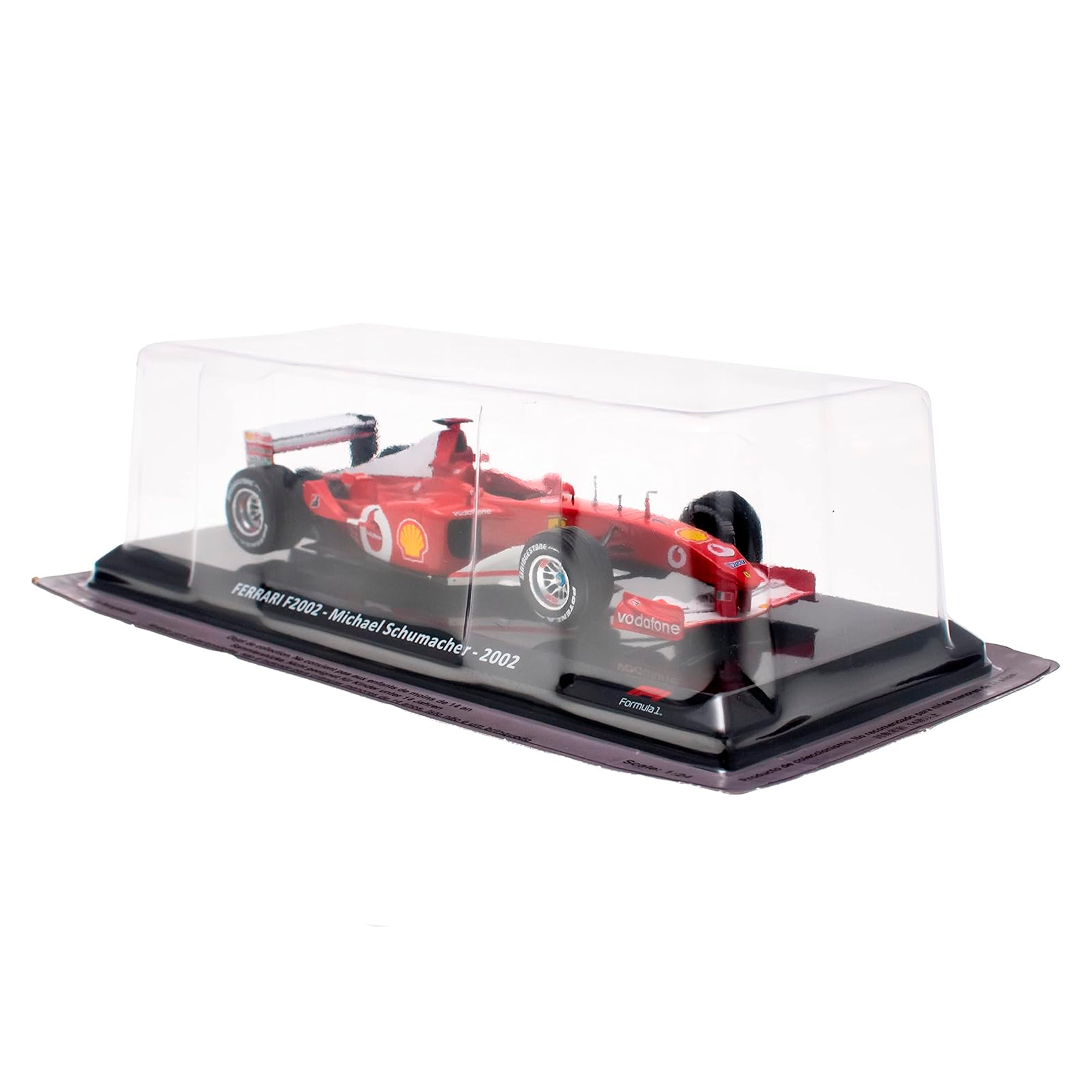 (2002) F1 Miniatura Scuderia Ferrari F2002 #1 Michael Schumacher 1:24