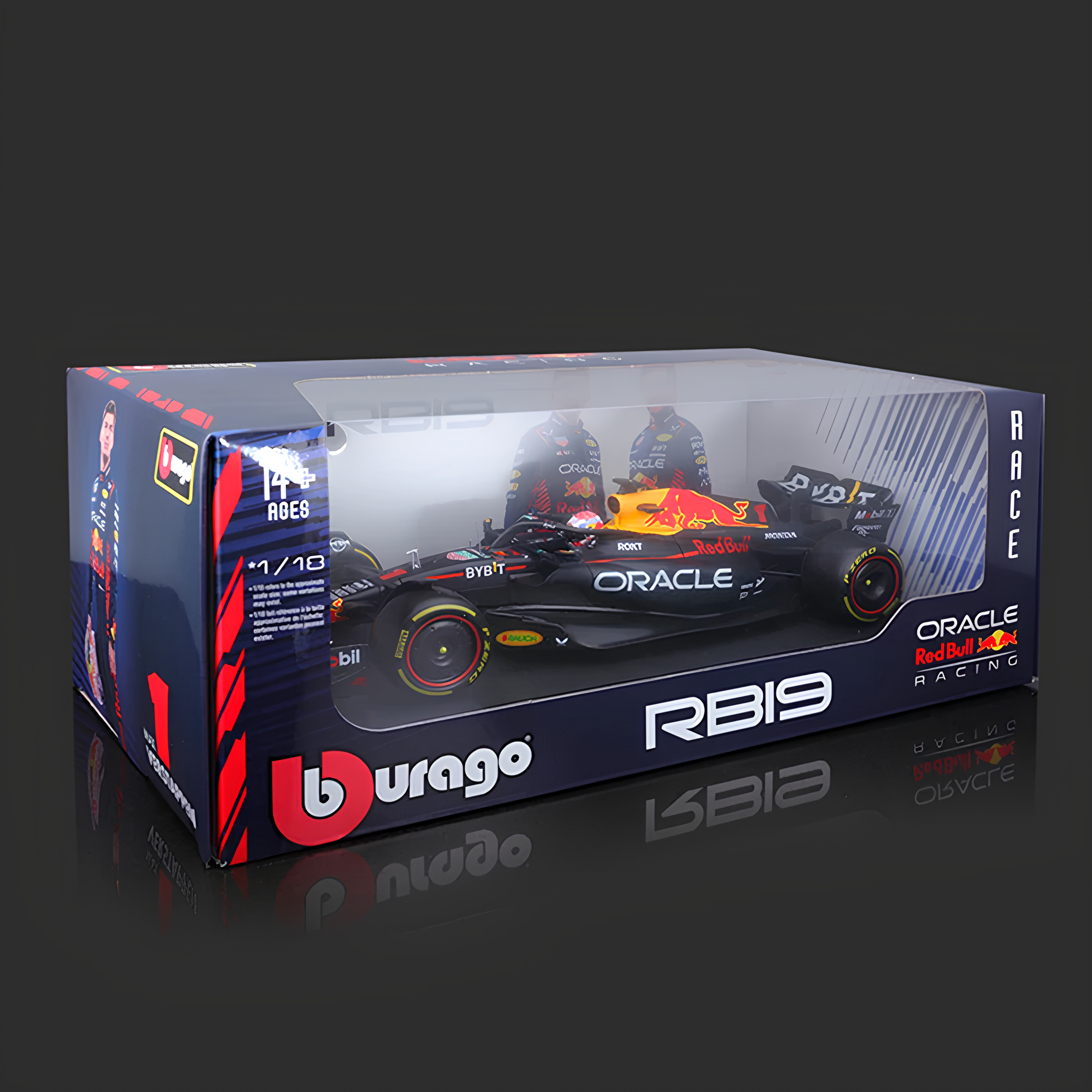 (2023) F1 Miniatura Red Bull Racing RB19 #1 Max Verstappen 1:18