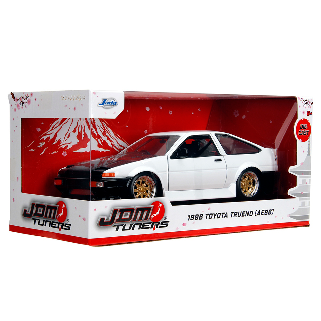 Miniatura Toyota Trueno 1986 AE86 1:24