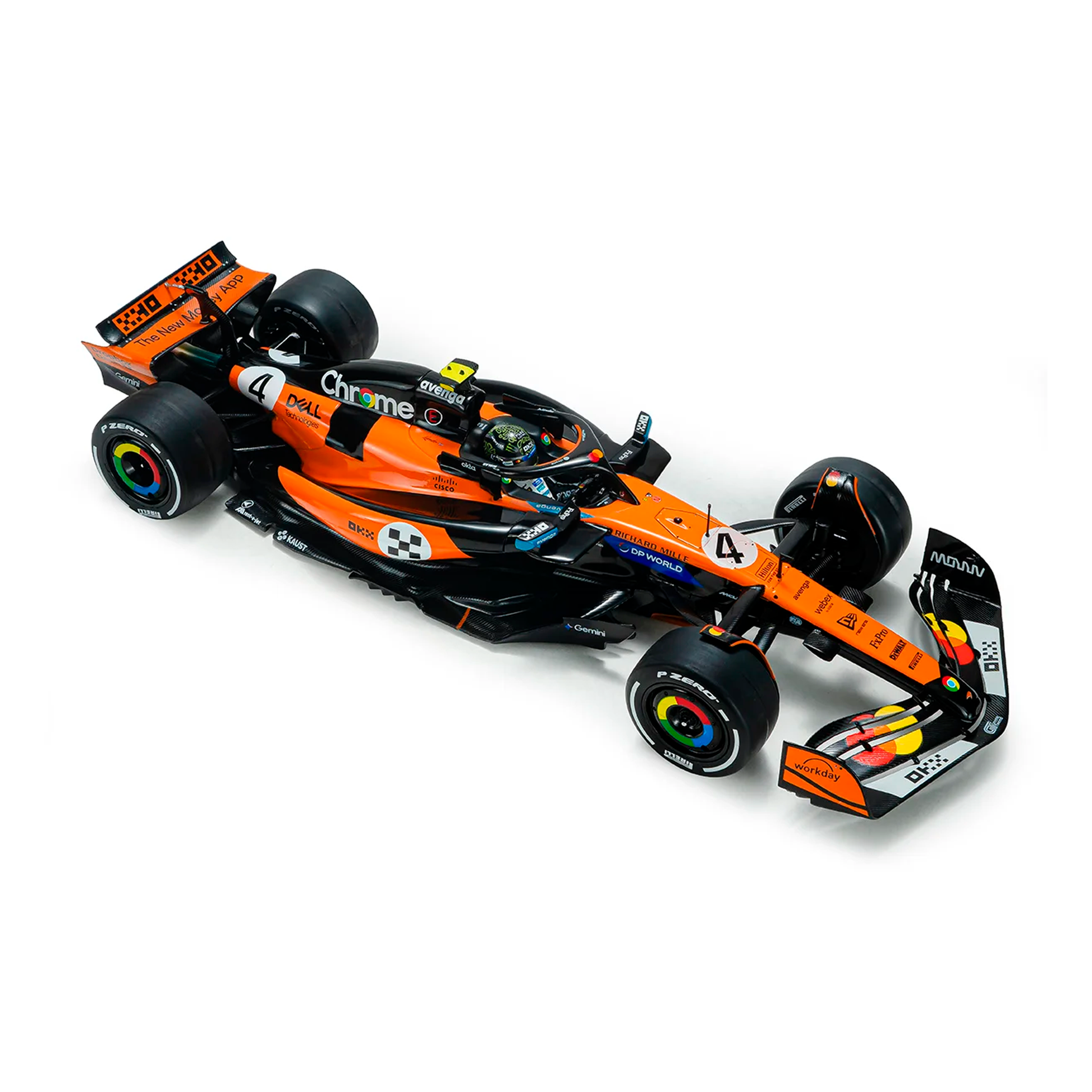 (2025) F1 Miniatura McLaren MCL39 GP MÔNACO 1:18
