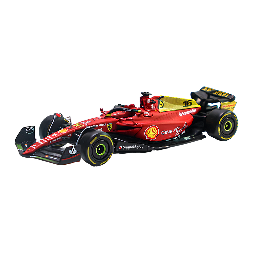 2022) F1 Miniatura Ferrari F1-75 Edição Comemorativa GP Monza #55 2022) F1 Miniatura Ferrari F1-75 Edição Comemorativa GP Monza #55