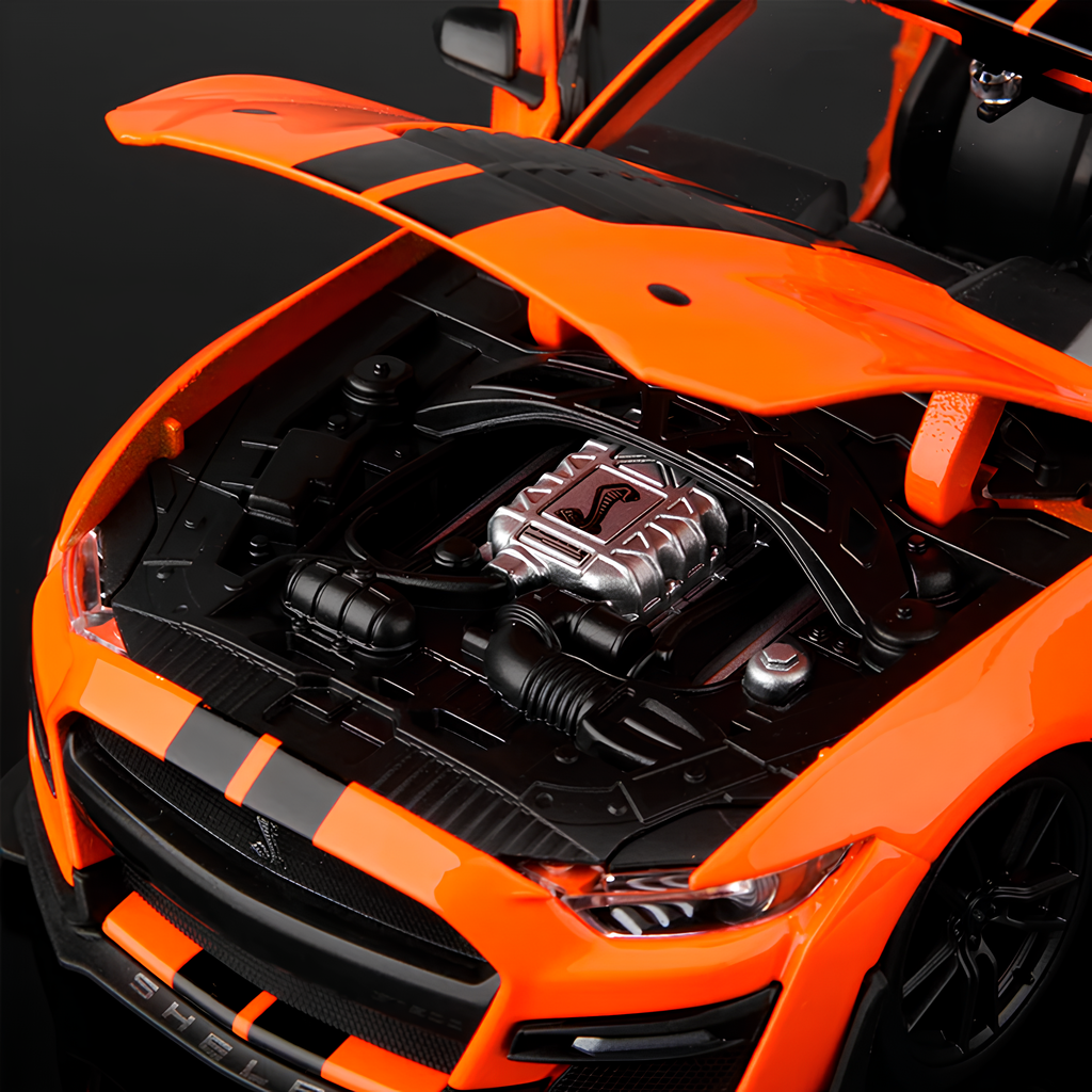 Miniatura Ford Mustang Shelby GT500 1:24 em Metal]