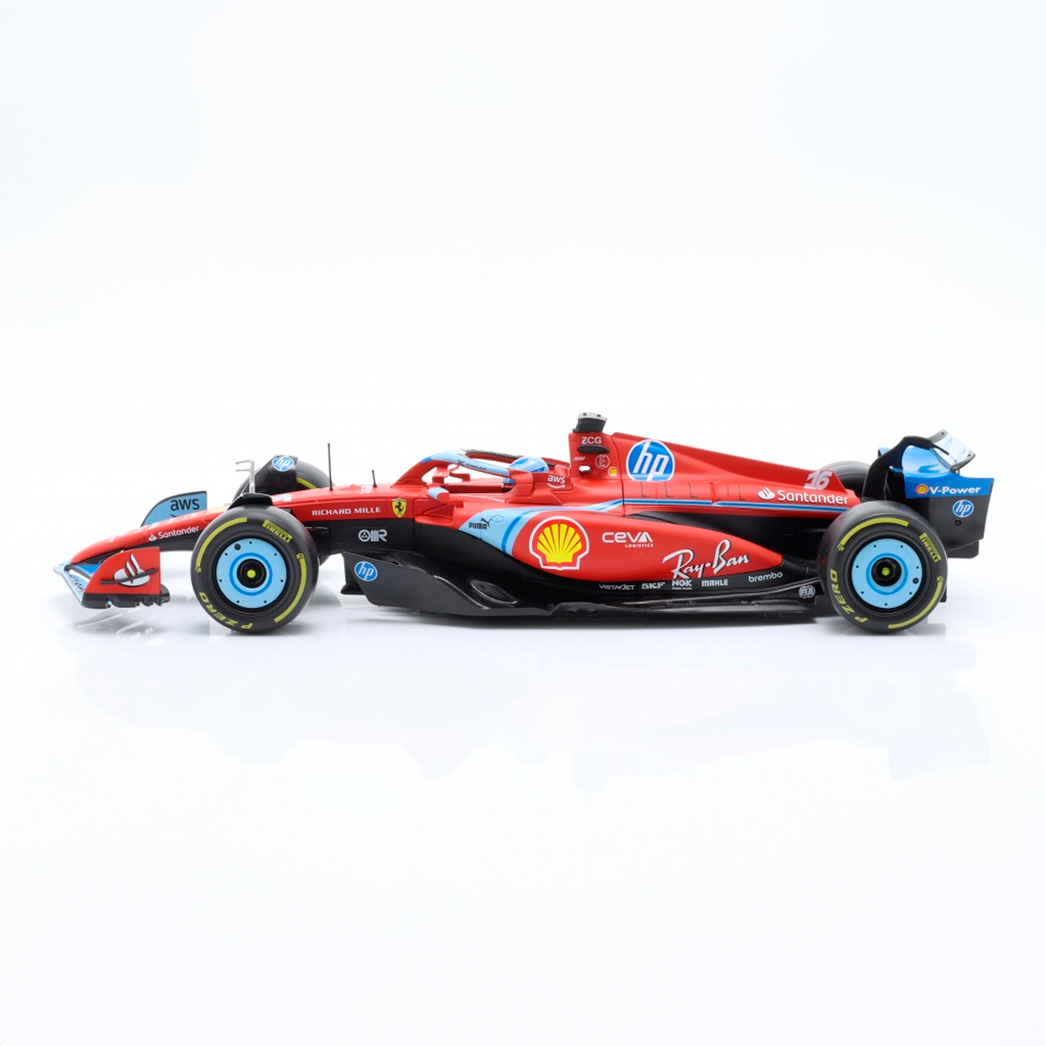 (2024) F1 Miniatura Ferrari SF-24 Miami 1:43